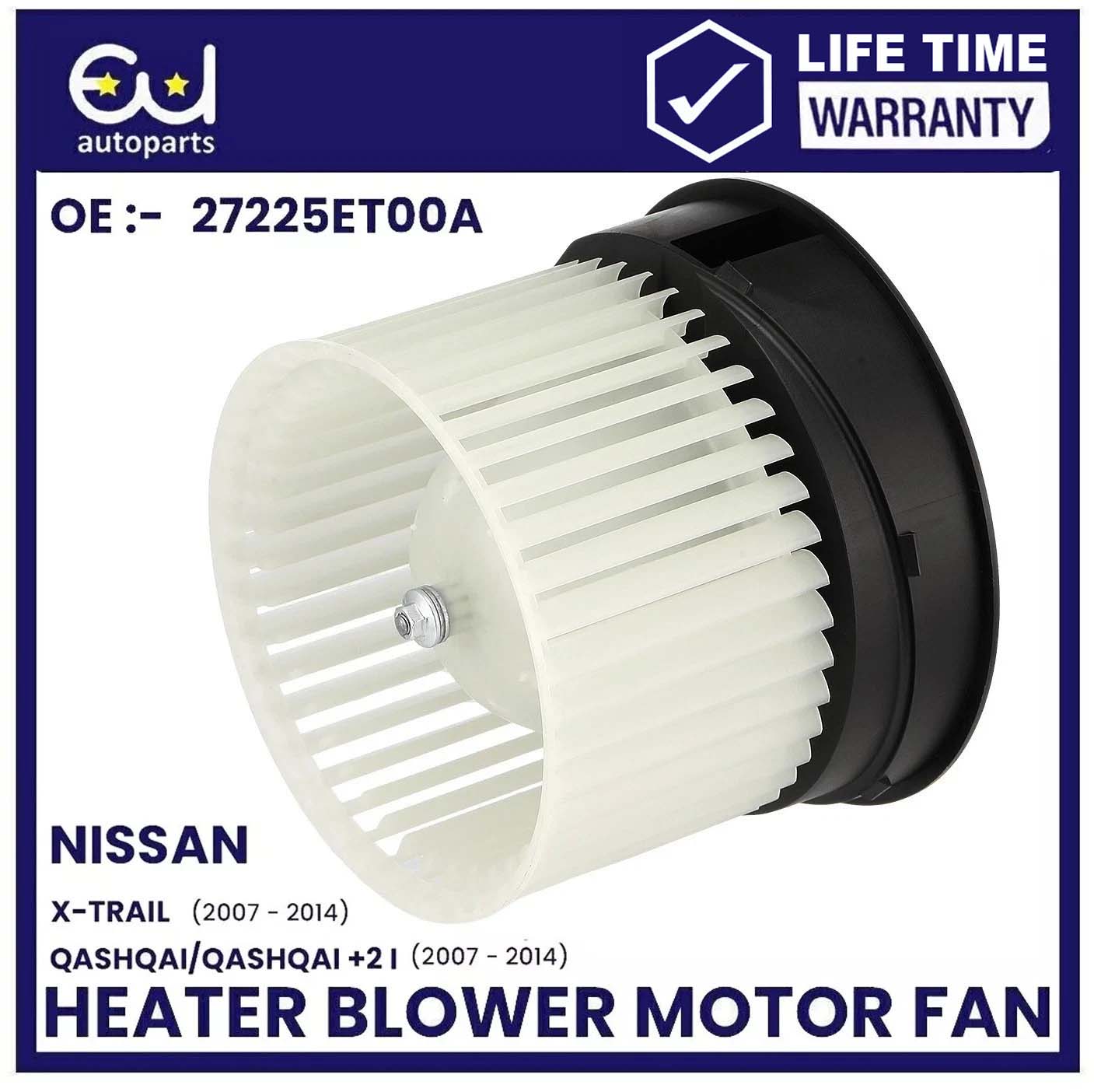 NEW HEATER BLOWER MOTOR FAN FOR NISSAN QASHQAI NISSAN X-TRAIL MK2 T31 2007-13