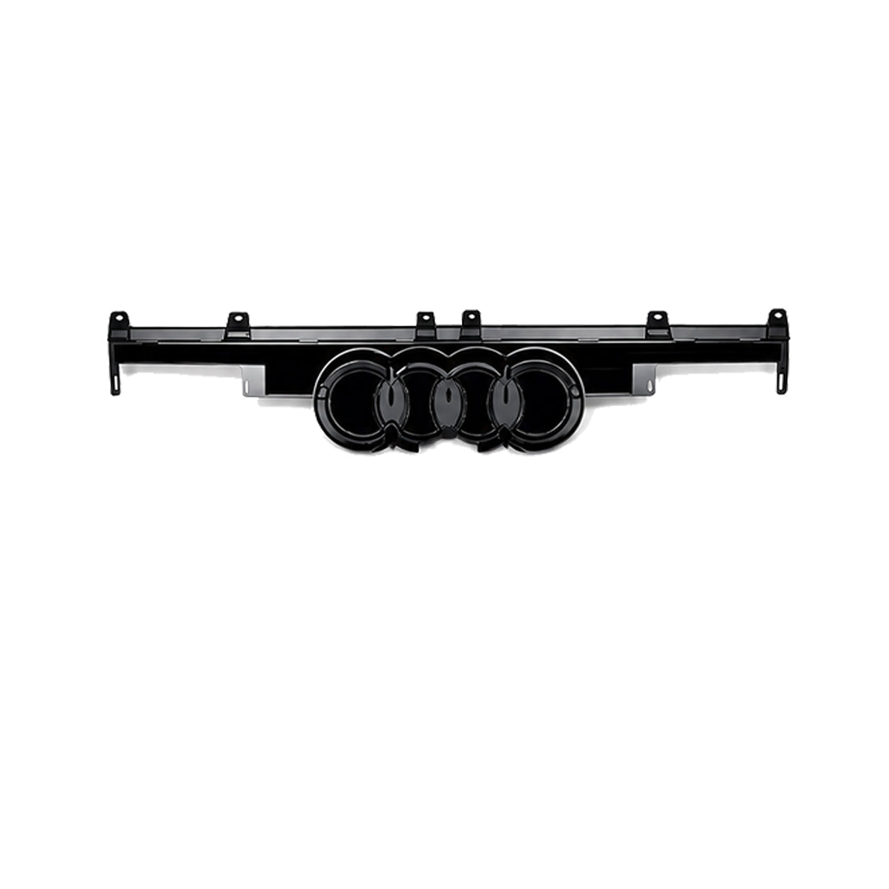 SQ7 STYLE FRONT BUMPER GRILL GRILLE FOR AUDI Q7 4M FACELIFT 2020-23 GLOSS BLACK