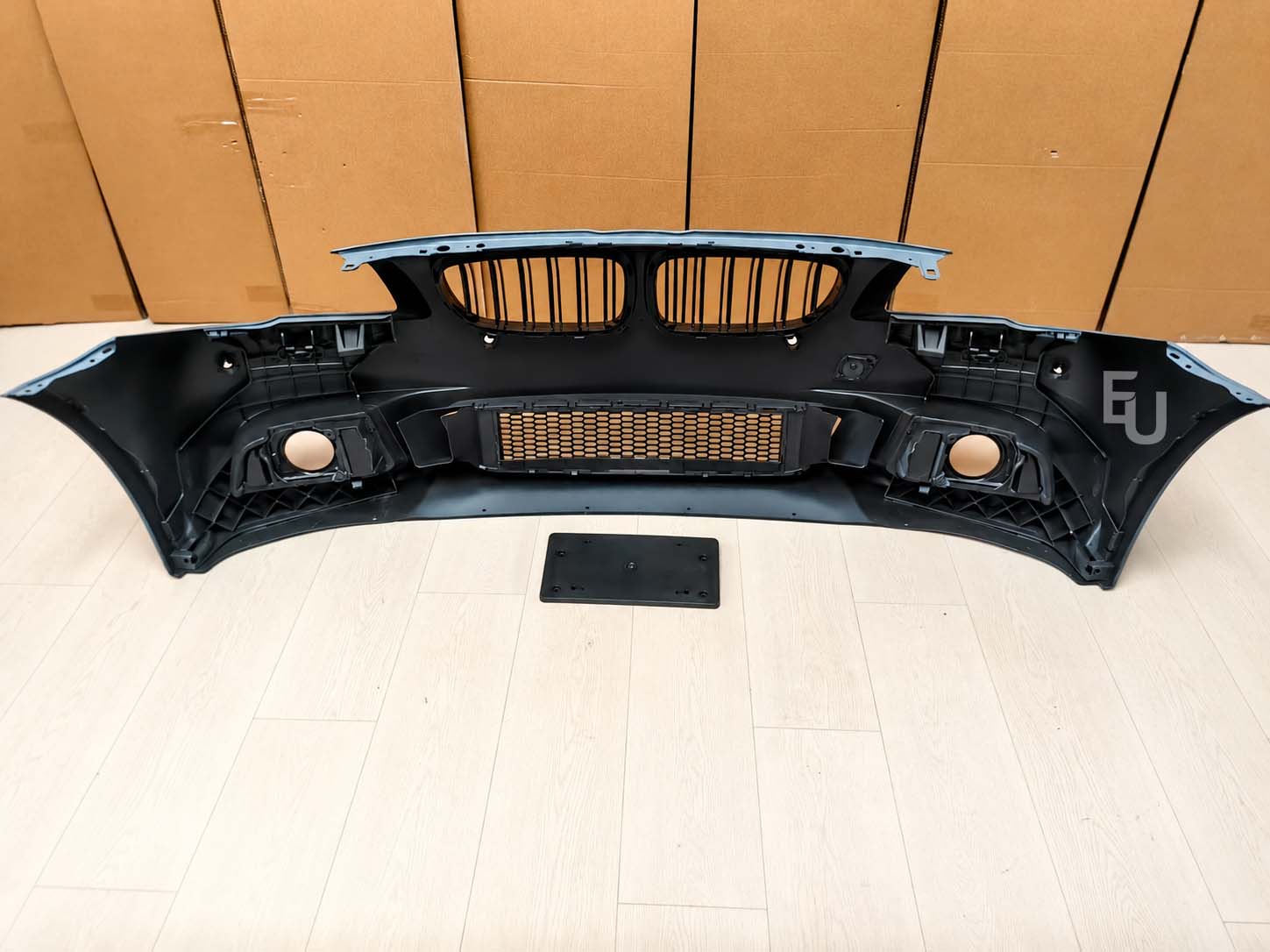 FRONT BUMPER FOR BMW 5 SERIES F10 F11 M-SPORT 2013-17 PRIMED PDC & WASHER HOLES