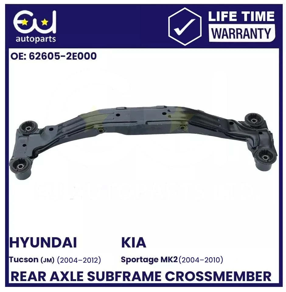 REAR AXLE SUBFRAME CROSSMEMBER FOR HYUNDAI TUCSON 04-12 ONLY 2WD (rubber mounts)