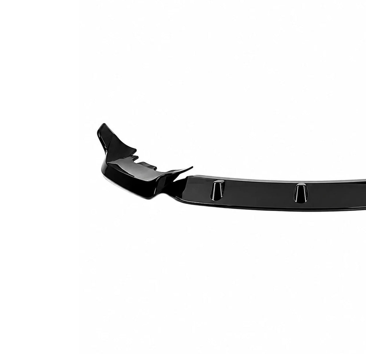 FOR BMW X6 G06 M SPORT FRONT BUMPER SPLITTER LIP SPOILER GLOSS BLACK 2019+