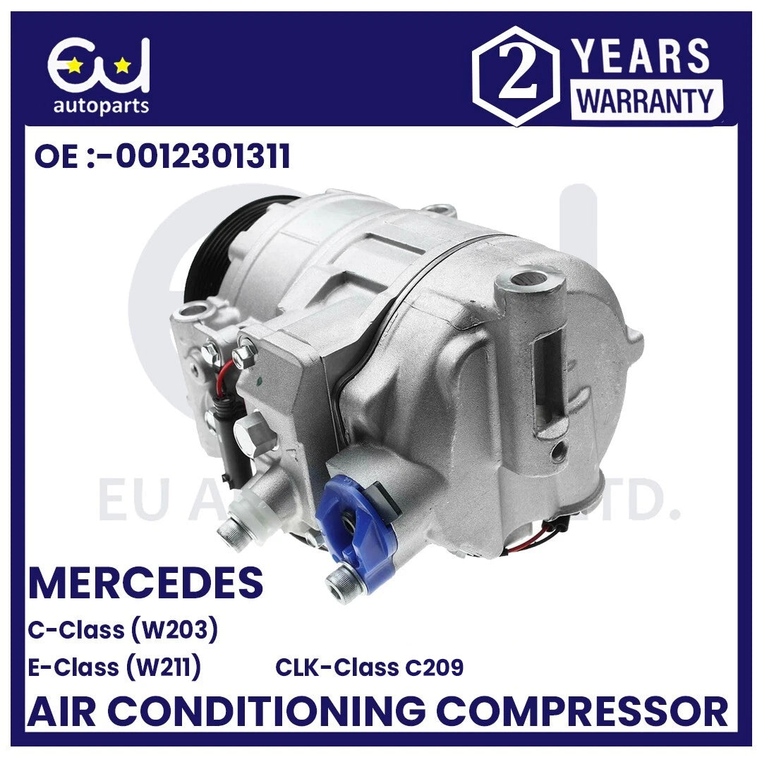 AIR CON AC COMPRESSOR PUMP FOR MERCEDES C E S CLASS W203 W211 CLK SPRINTER 3-T