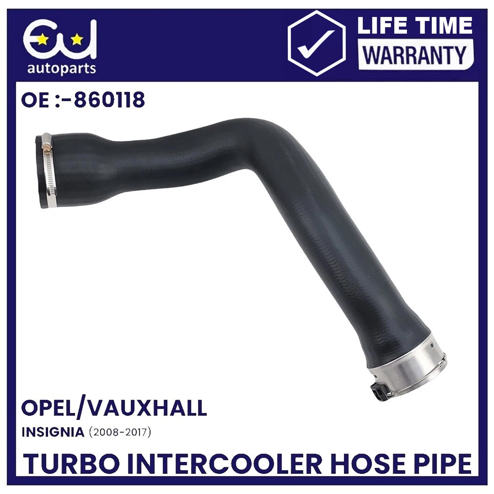 FOR VAUXHALL INSIGNIA 2.0 CDTI TURBO INTERCOOLER HOSE PIPE 23163578 22990025 NEW