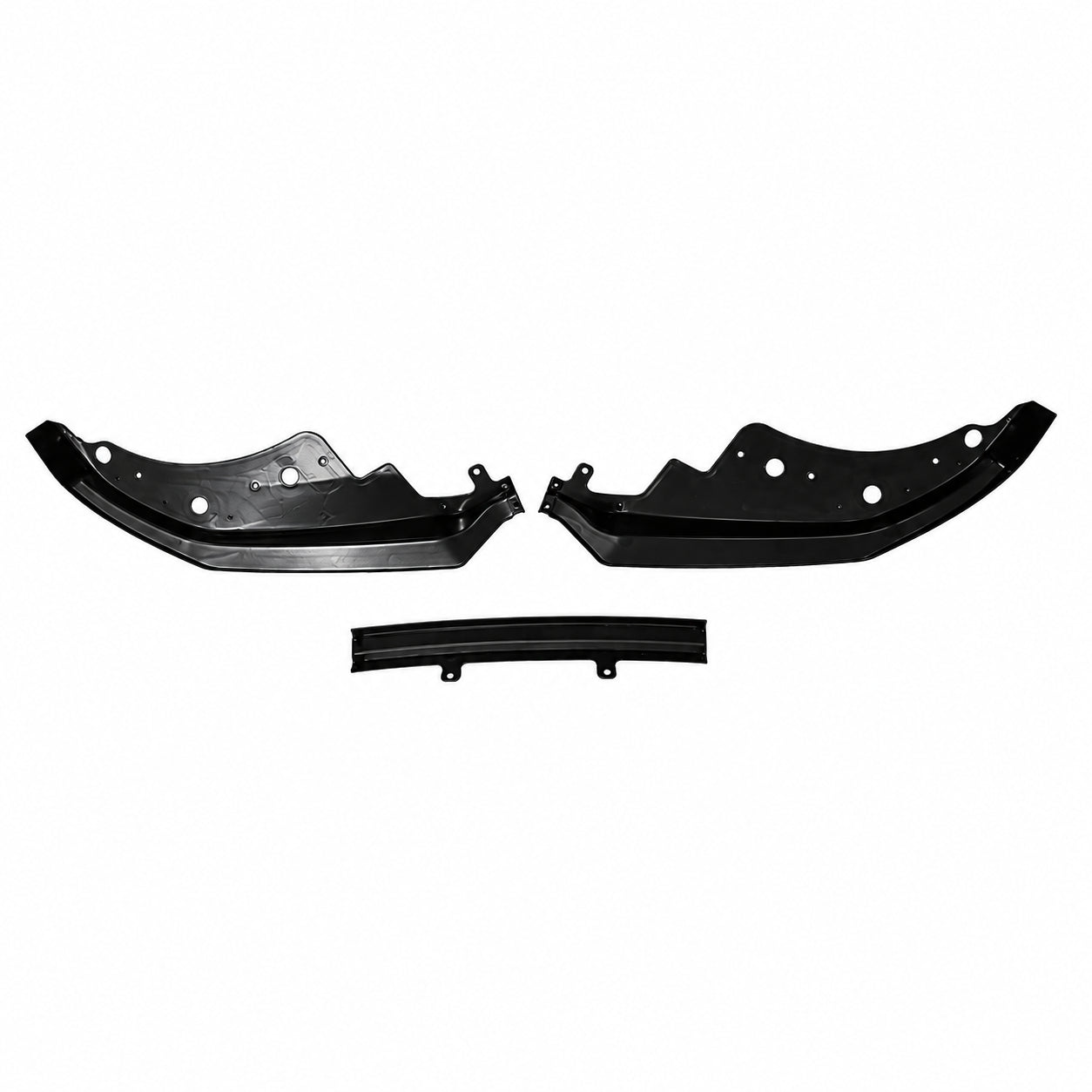 FOR BMW 4 SERIES COUPE G22 G23 G26 FRONT SPLITTER LIP M SPORT GLOSS BLACK 2020+
