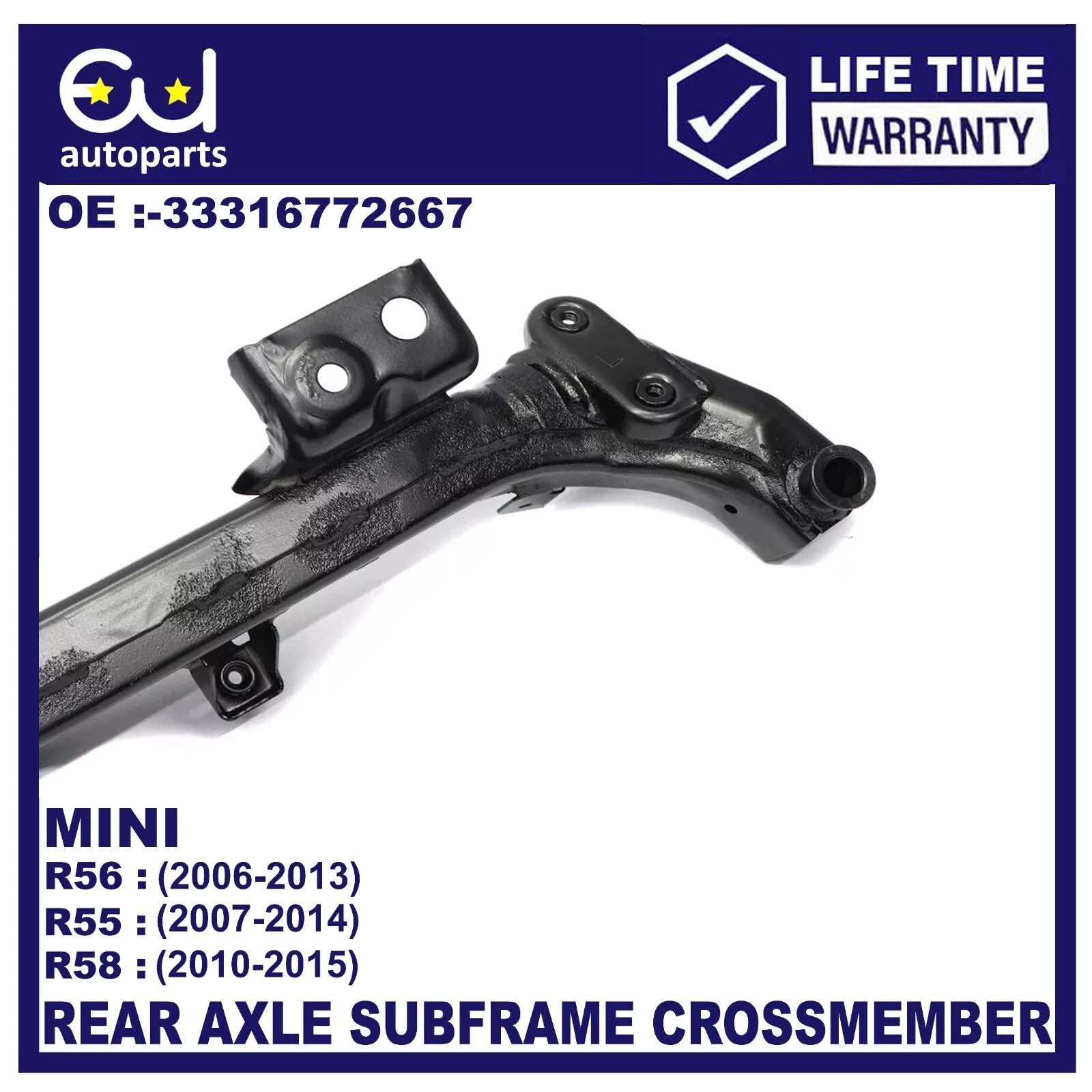 REAR AXLE SUBFRAME CROSSMEMBER FOR BMW MINI, MINI CLUBMAN, MINI CLUBVAN 06-15