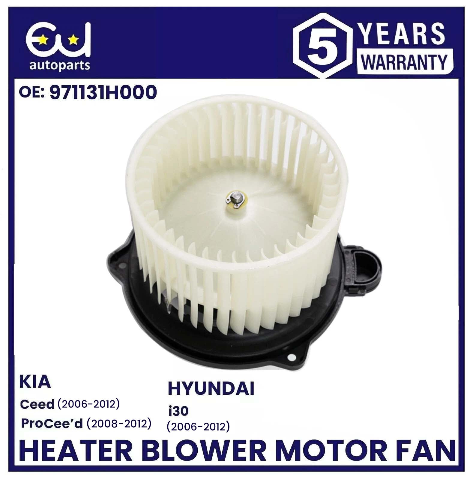 FOR KIA CEED MK1 HYUNDAI I30 MK1 AIR CON HEATER BLOWER FAN MOTOR 2006-2012