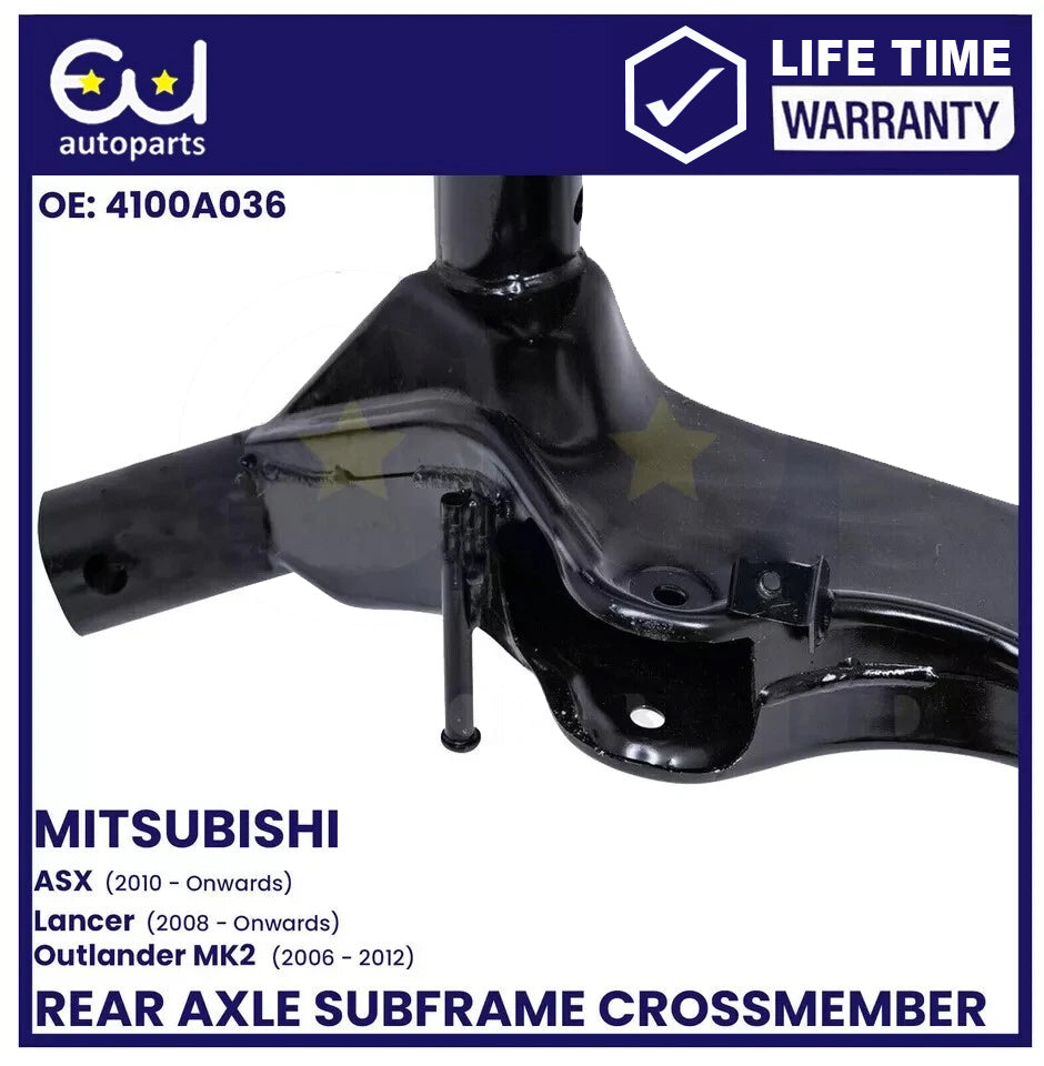 REAR AXLE SUBFRAME CROSSMEMBER FOR MITSUBISHI OUTLANDER MK2 LANCER MK8 ASX 4WD