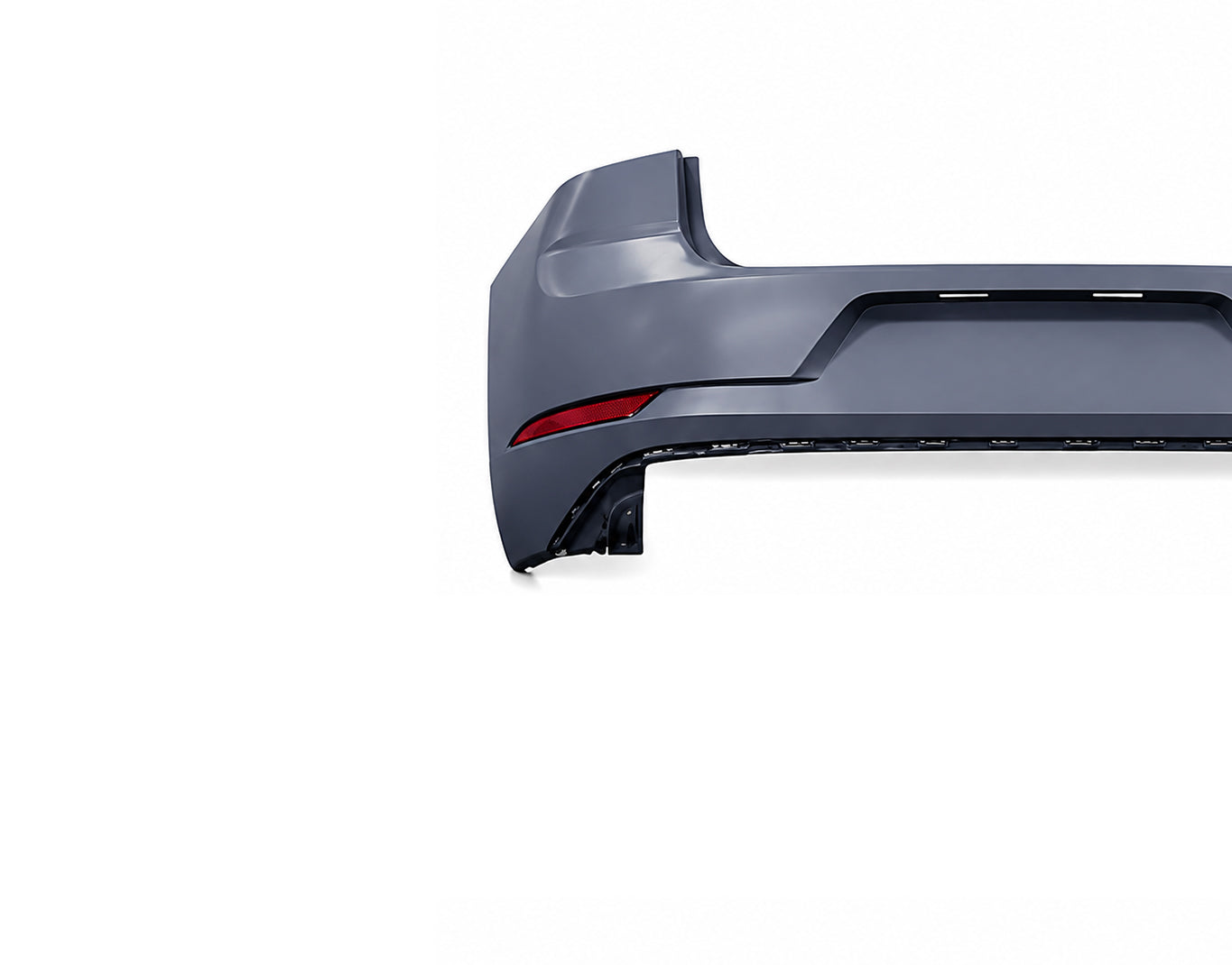 REAR BUMPER DIFFUSER BODY KIT MK7.5 GOLF R LOOK FOR VW GOLF MK7 2013-2016