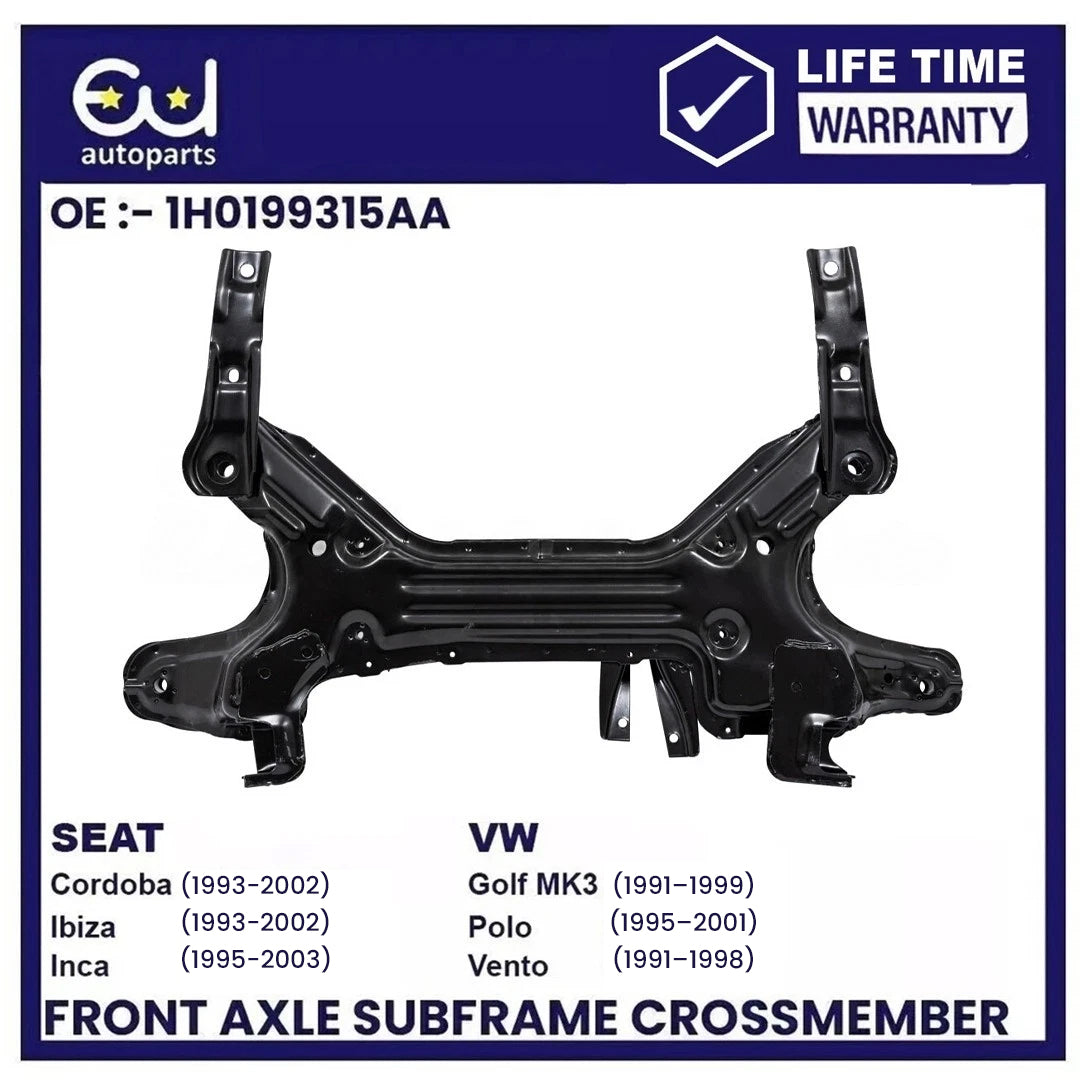 FRONT SUBFRAME CROSSMEMBER ENGINE CARRIER SUPPORT FOR VW GOLF MK3 POLO VENTO