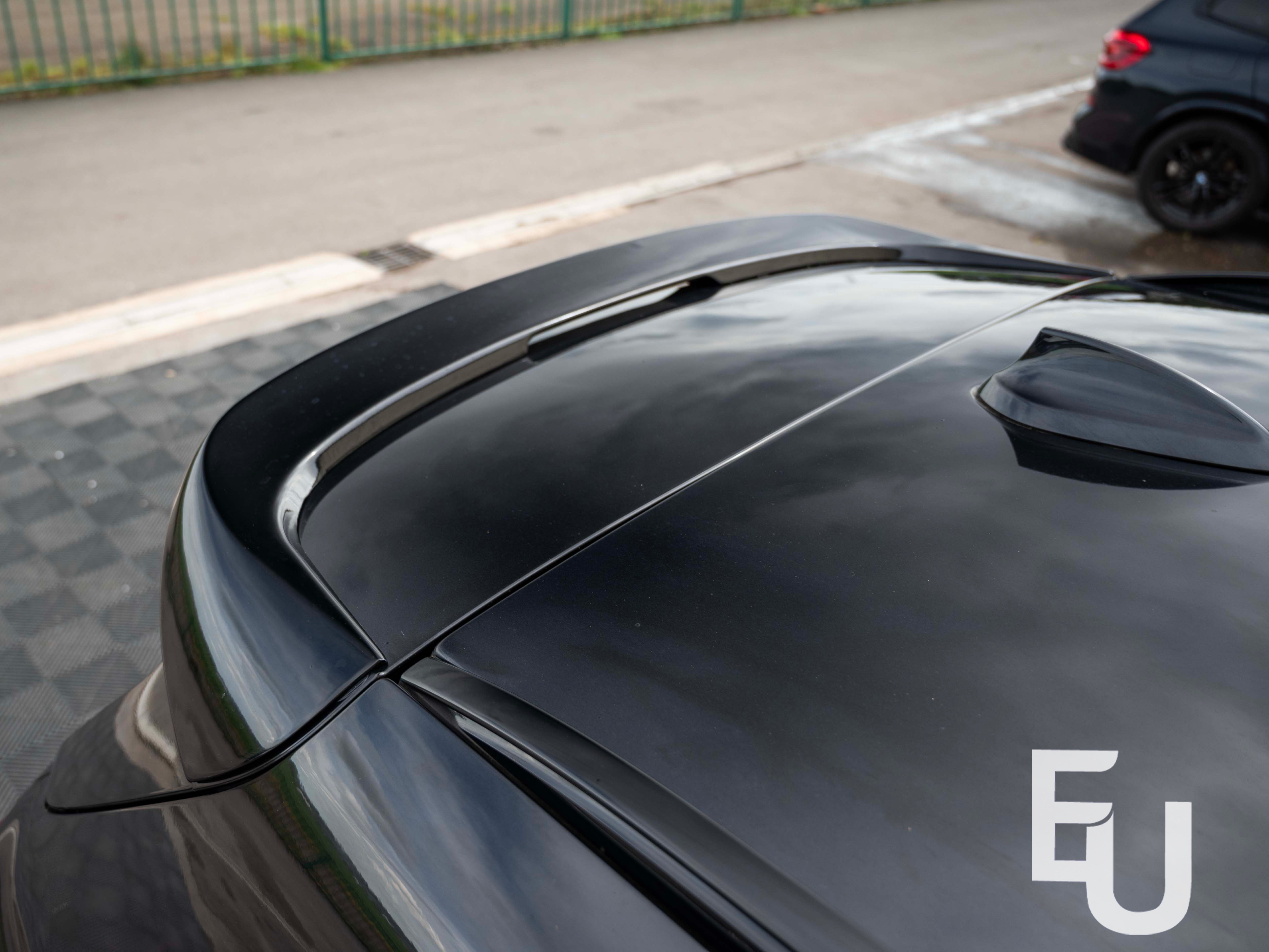 REAR ROOF BOOT SPOILER WING FOR BMW X1 F48 M SPORT  15-22 GLOSS BLACK