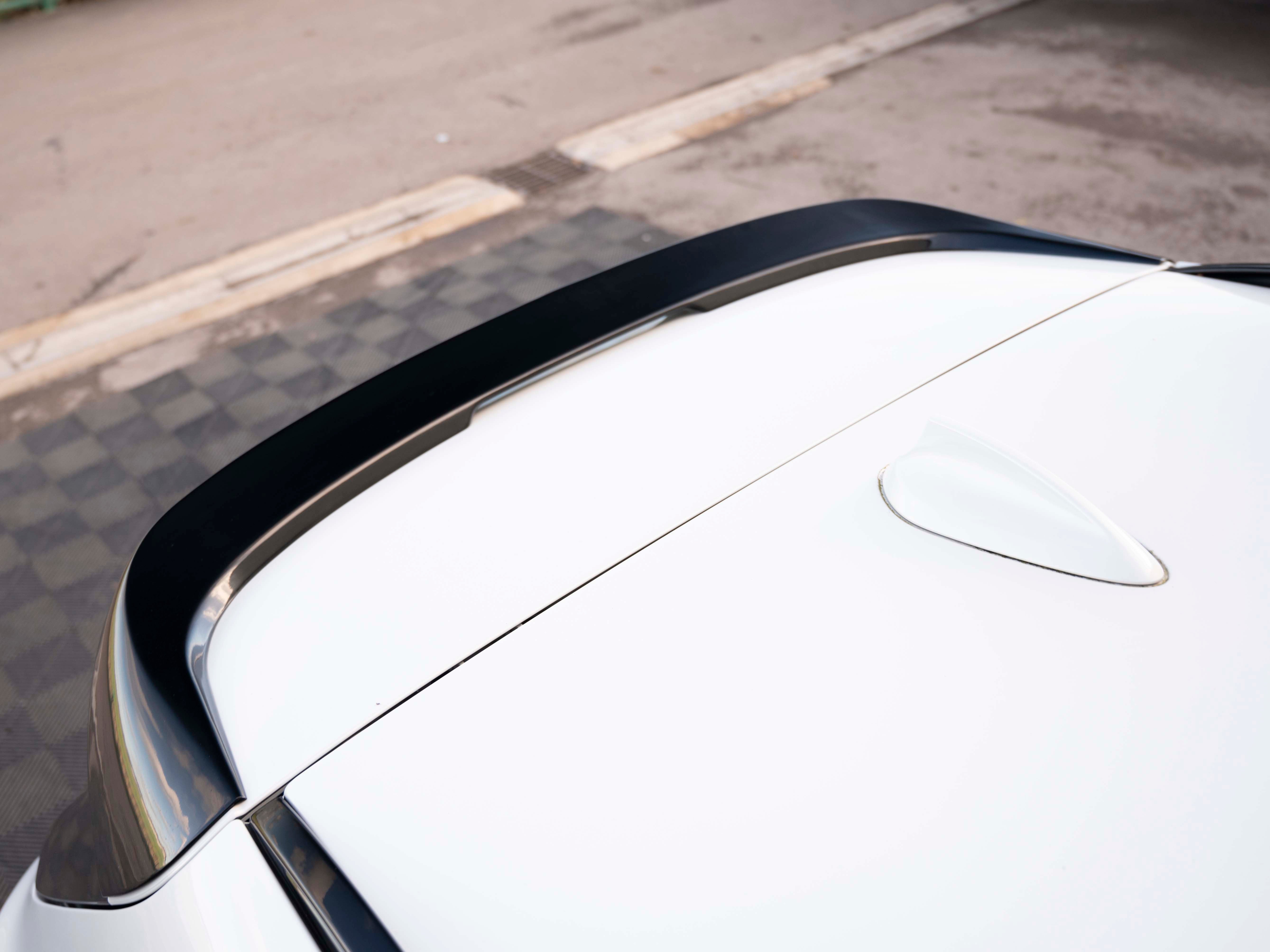 REAR ROOF BOOT SPOILER WING FOR BMW X1 F48 M SPORT  15-22 GLOSS BLACK