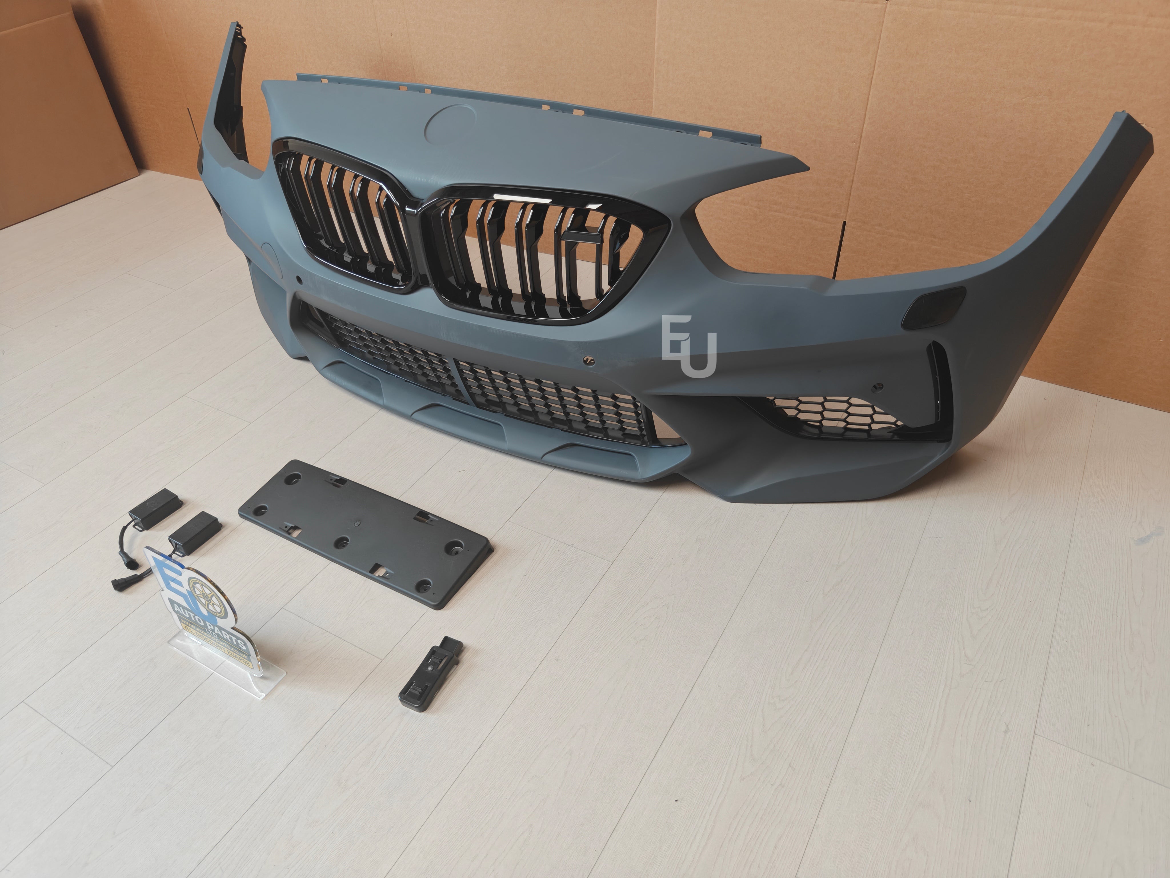 FOR BMW 1 SERIES F20 F21 UPGRADE M2 COMPETITION LOOK FRONT BUMPER KIT 2015-2019