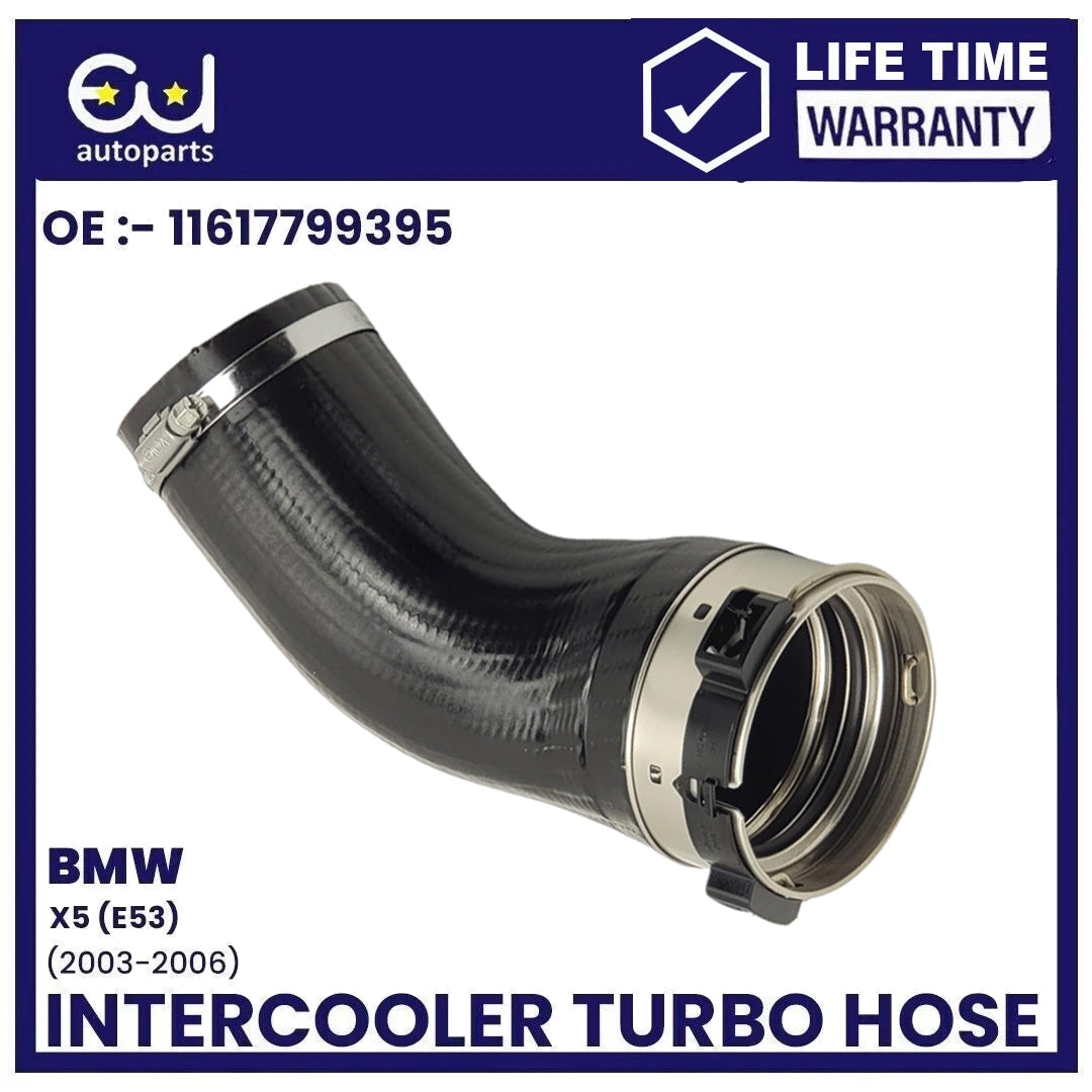 INTERCOOLER PIPE TURBO HOSE FOR BMW E53 X5 3.0D 2003-06 11617799395 11617790094