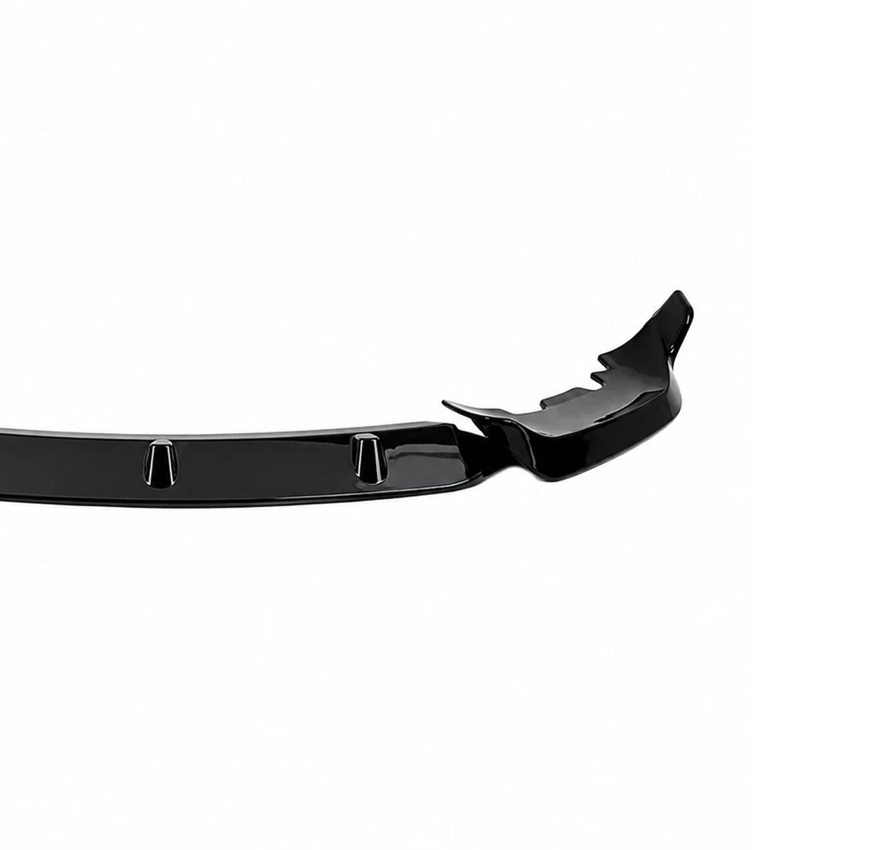 FOR BMW X6 G06 M SPORT FRONT BUMPER SPLITTER LIP SPOILER GLOSS BLACK 2019+