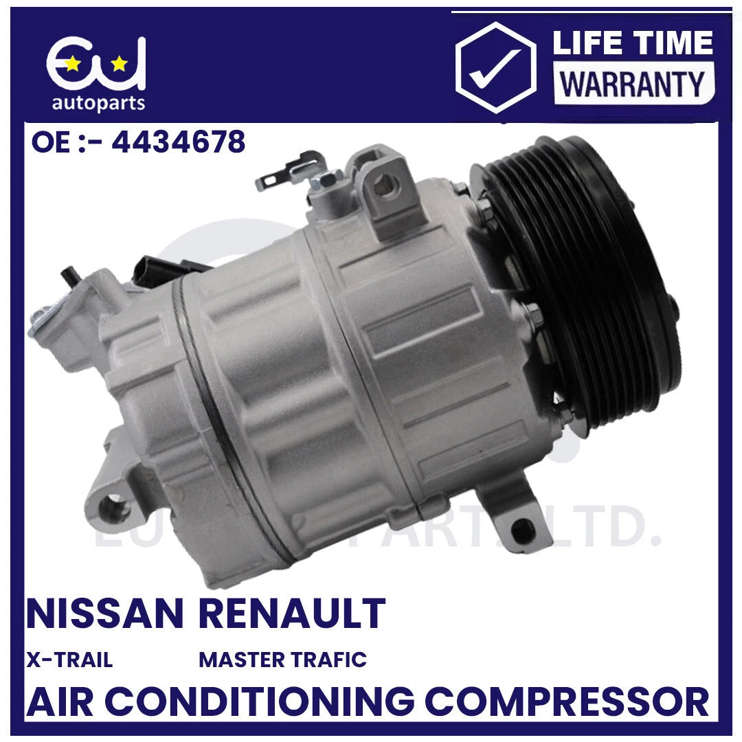 AIR CON AC COMPRESSOR FOR OPEL VAUXHALL VIVARO MOVANO NISSAN RENAULT TRAFIC MK2