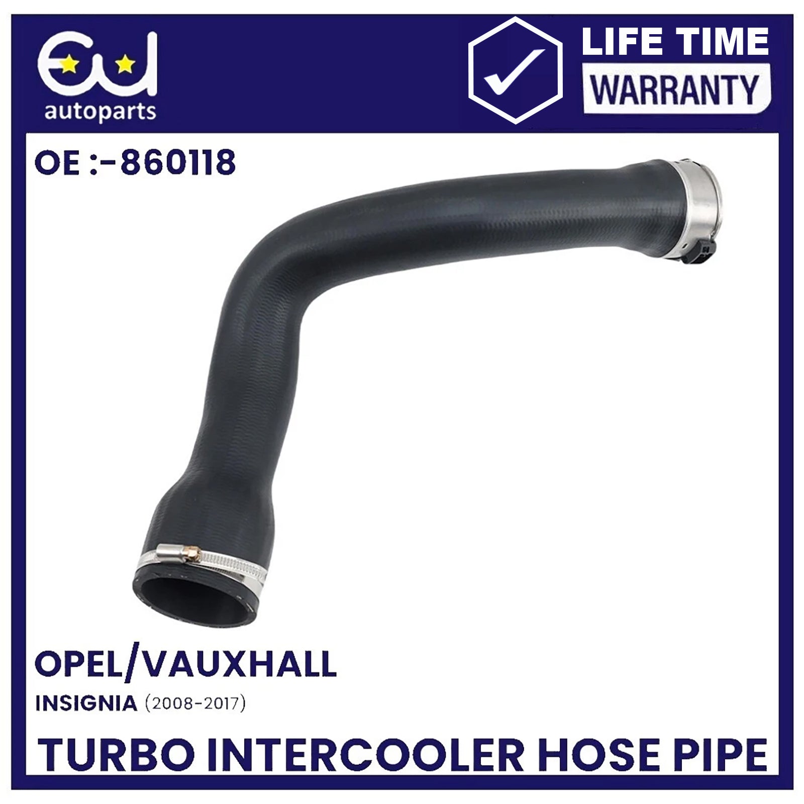 FOR VAUXHALL INSIGNIA 2.0 CDTI TURBO INTERCOOLER HOSE PIPE 23163578 22990025 NEW