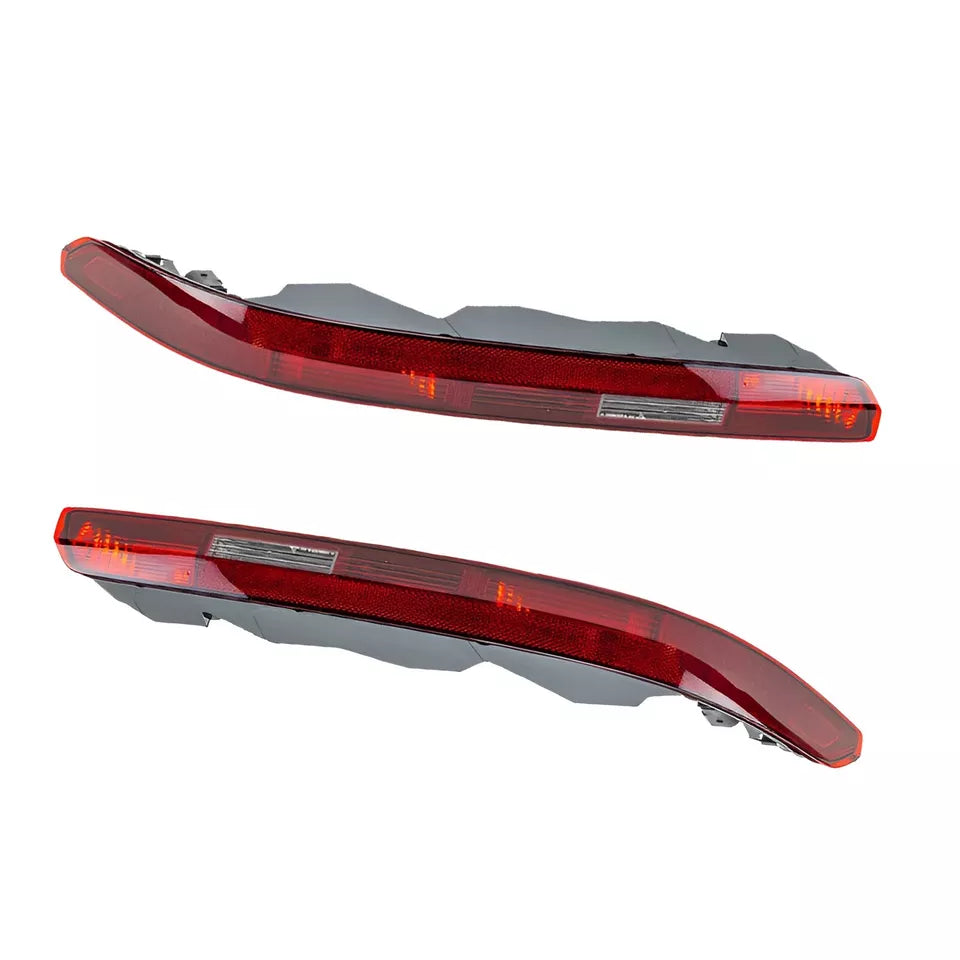 PAIR LEFT RIGHT REAR TAIL BUMPER REFLECTOR LIGHT BRAKE LAMP FOR AUDI Q7 4M 16-ON