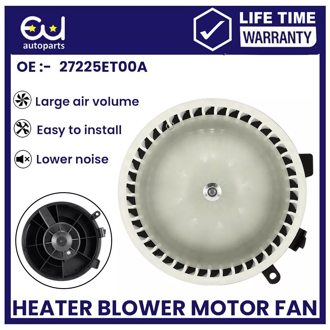 NEW HEATER BLOWER MOTOR FAN FOR NISSAN QASHQAI NISSAN X-TRAIL MK2 T31 2007-13