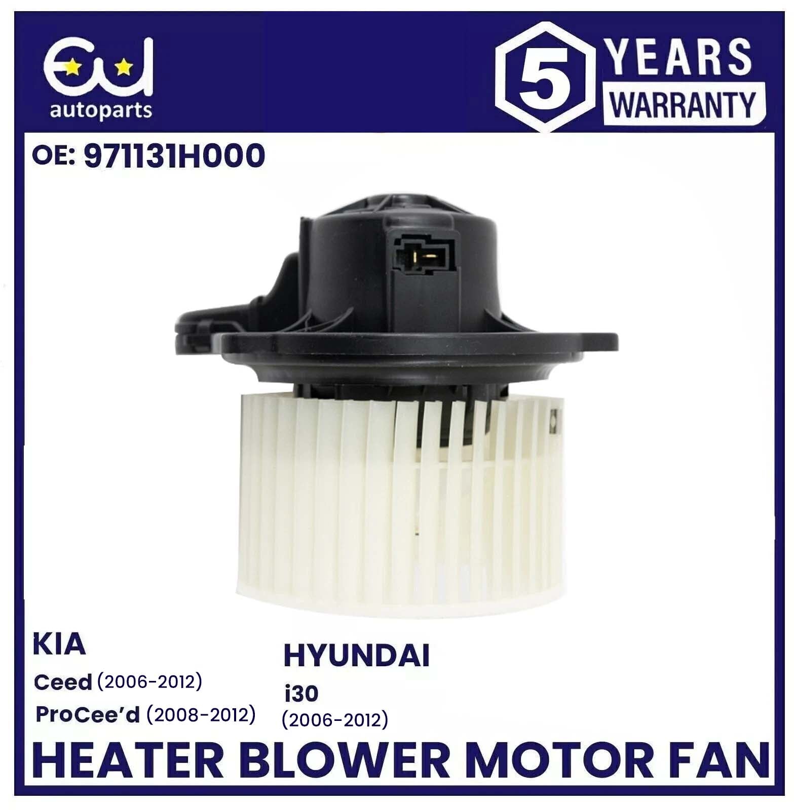 FOR KIA CEED MK1 HYUNDAI I30 MK1 AIR CON HEATER BLOWER FAN MOTOR 2006-2012