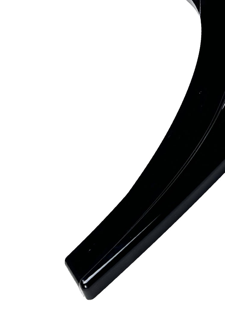 FOR AUDI A3 8V S3 S LINE GLOSS BLACK FRONT SPLITTER SPOILER LIP BODY 2012-16