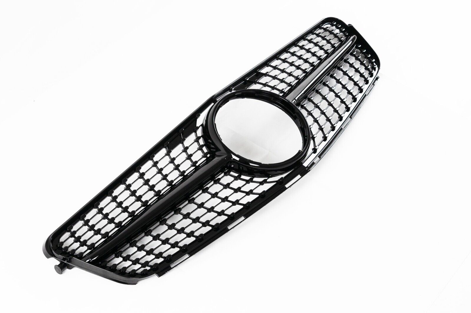 FOR MERCEDES BENZ C CLASS W204 S204 C204 07-15 FRONT GRILLE GRILL DIAMOND BLACK