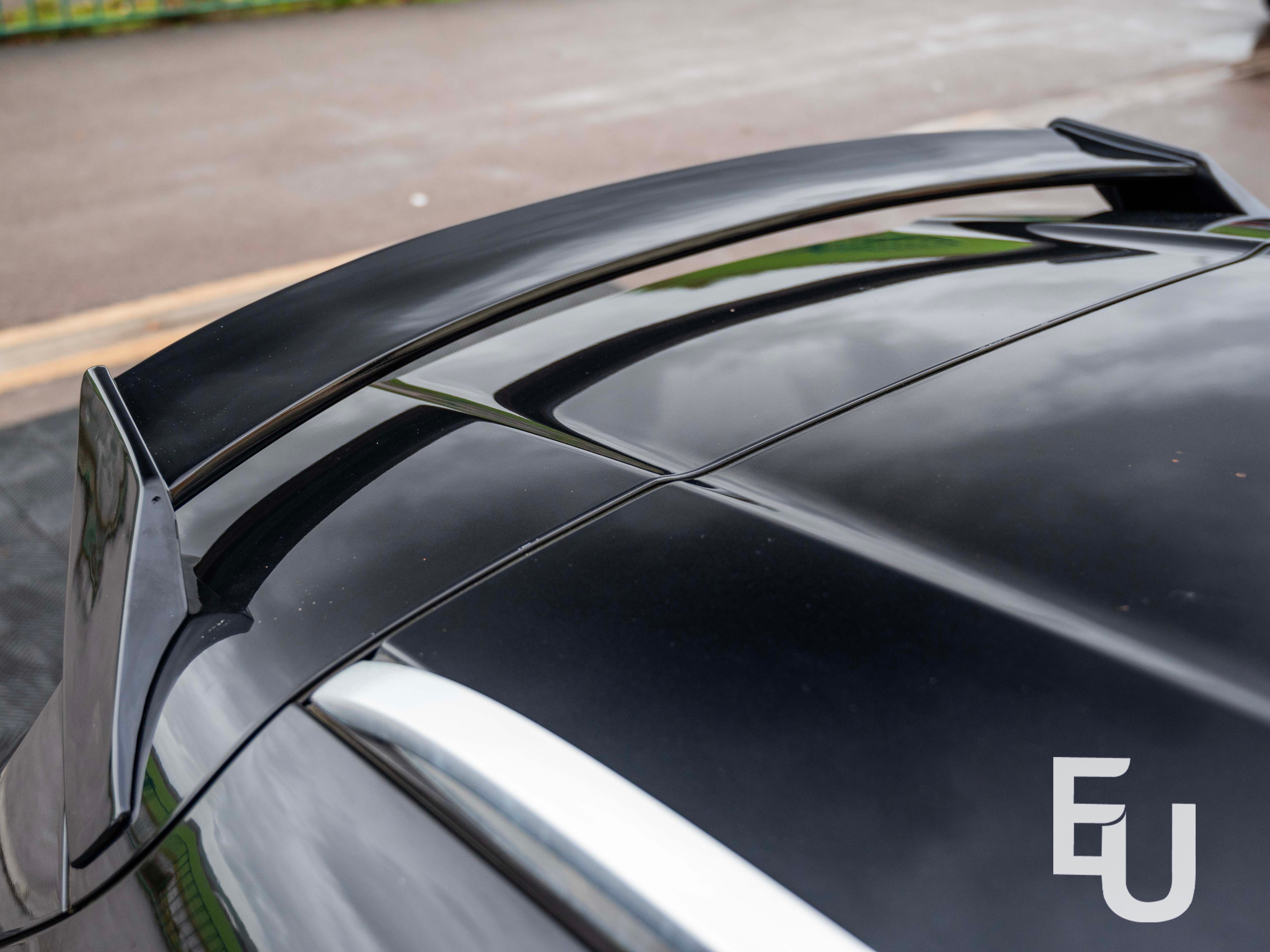 FOR MERCEDES BENZ GLA W156 X156 GLOSS BLACK B STYLE REAR ROOF SPOILER WING 15-19