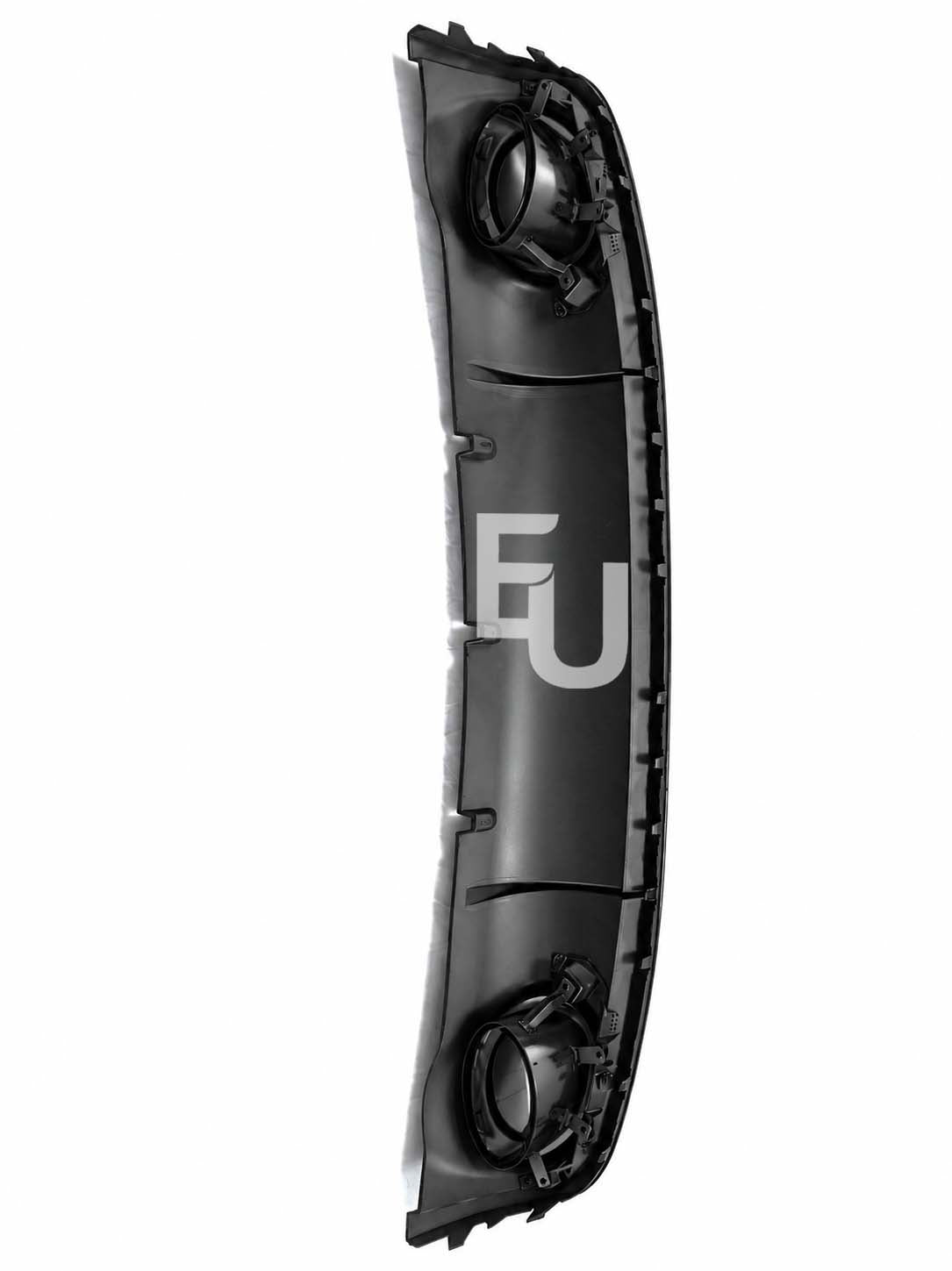 FOR AUDI A4 B8.5 STANDARD RS4 LOOK LCI REAR DIFFUSER W/TAILPIPE BLACK 2012-2015