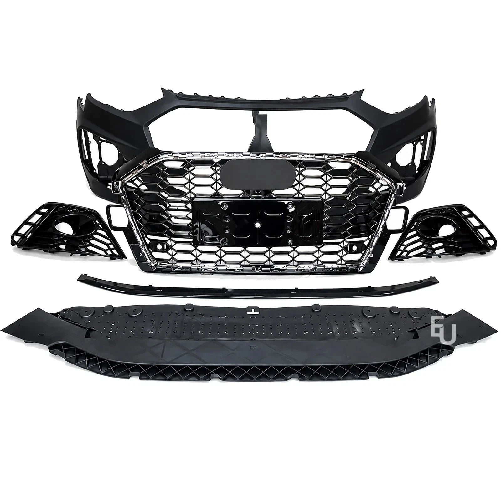 RS4 CONVERSION FRONT BUMPER BODY KIT W/PDC FOR AUDI A4 S4 B9.5 2020+ SEDAN AVANT