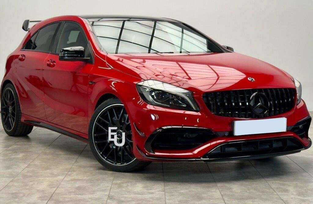 FOR MERCEDES A-CLASS W176 2013-2018 A45 CONVERSION FRONT & REAR BUMPER BODYKIT