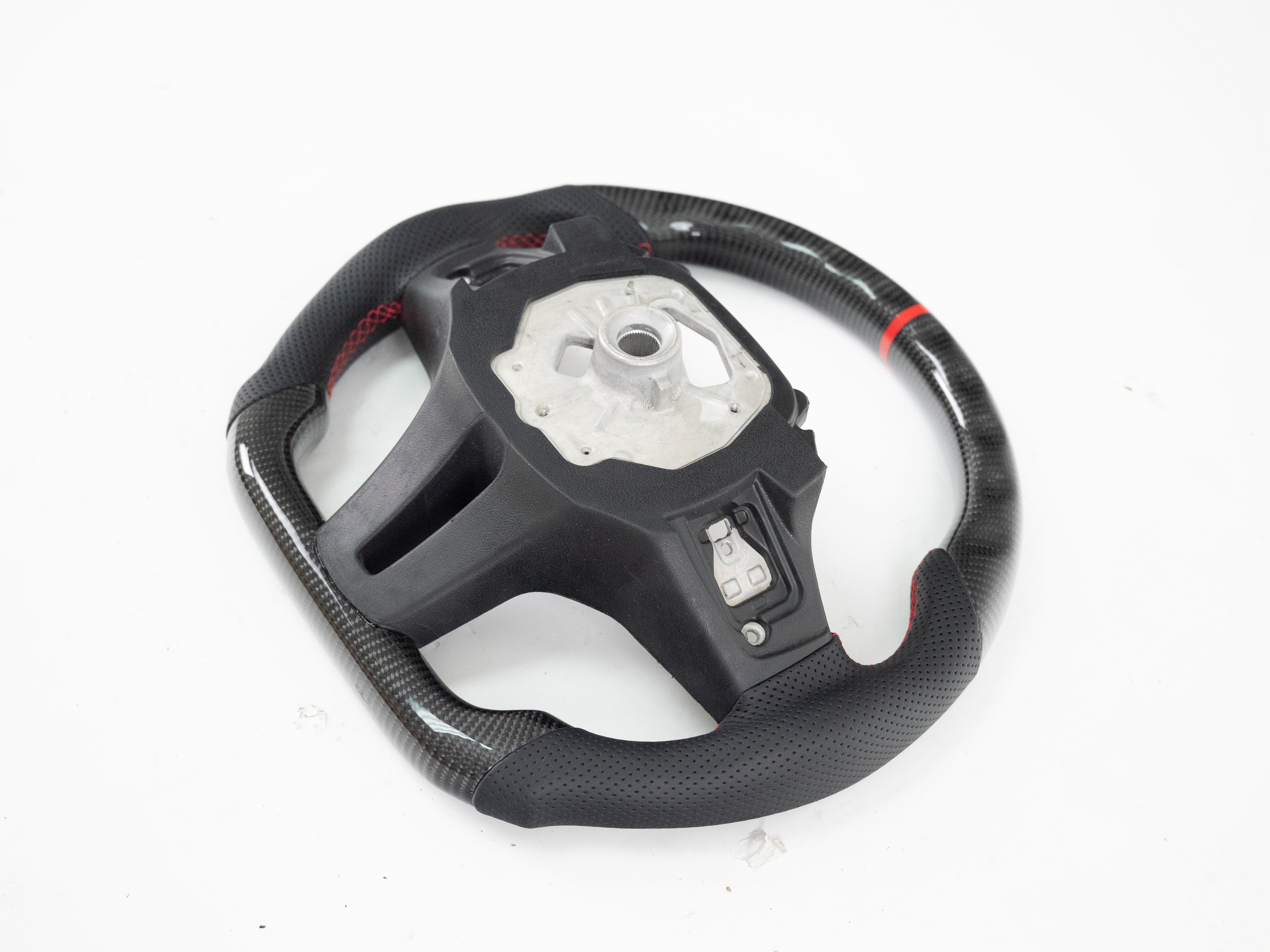 FOR BMW F39 G30 G31 G01 G05 G06 G07 G80 REAL CARBON FIBER HEATED STEERING WHEEL