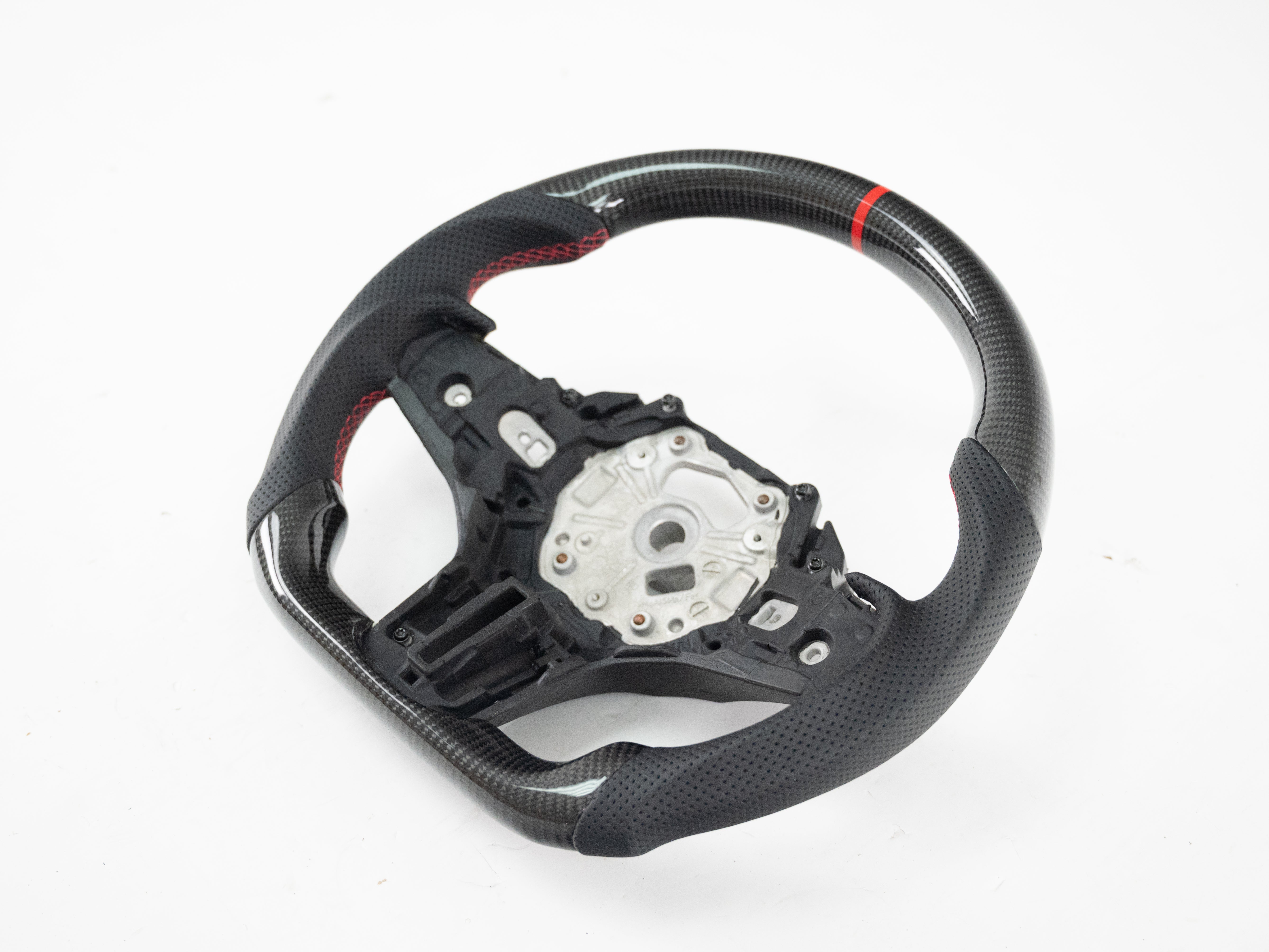 FOR BMW F39 G30 G31 G01 G05 G06 G07 G80 REAL CARBON FIBER HEATED STEERING WHEEL