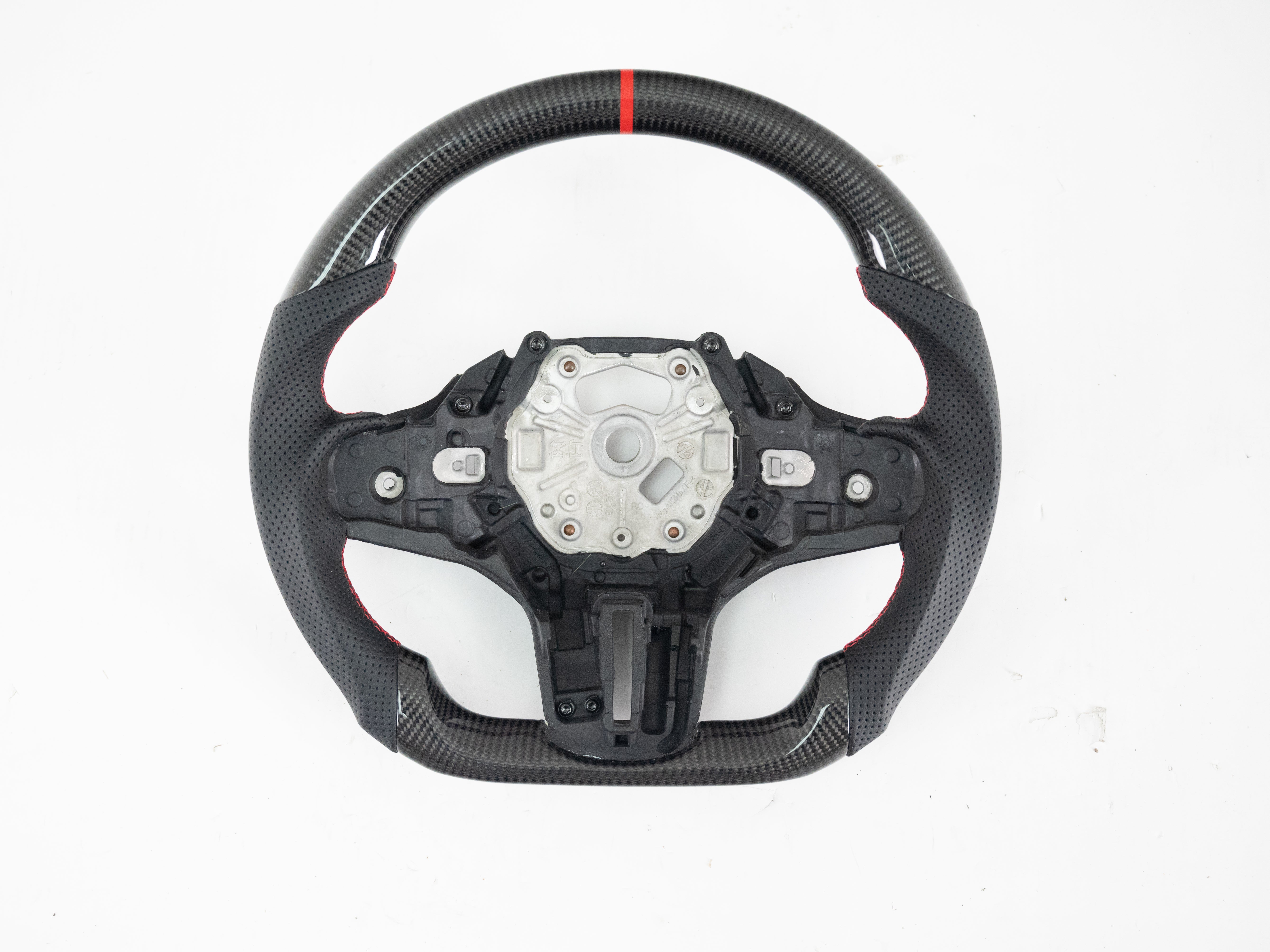 FOR BMW F39 G30 G31 G01 G05 G06 G07 G80 REAL CARBON FIBER HEATED STEERING WHEEL