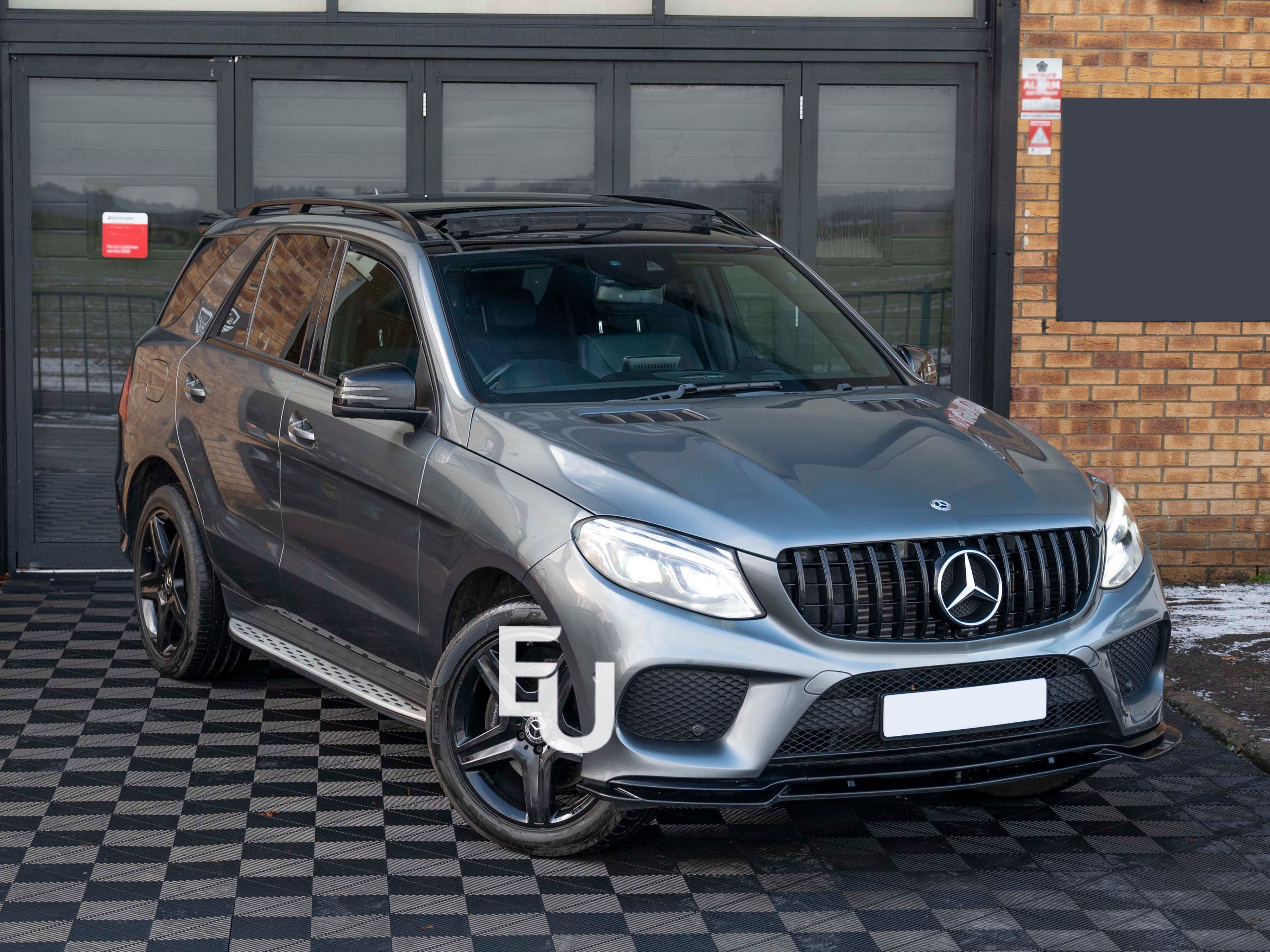 SIDE STEPS RUNNING BOARDS FOR MERCEDES ML GLE W166 2012-2019 OEM STYLE ALUMINIUM