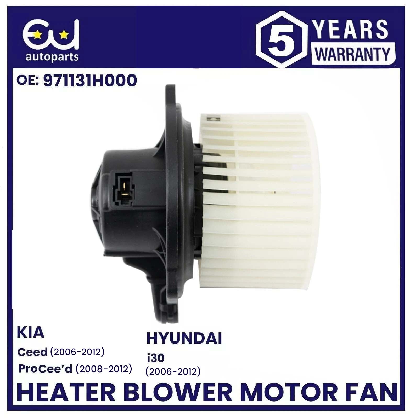 FOR KIA CEED MK1 HYUNDAI I30 MK1 AIR CON HEATER BLOWER FAN MOTOR 2006-2012