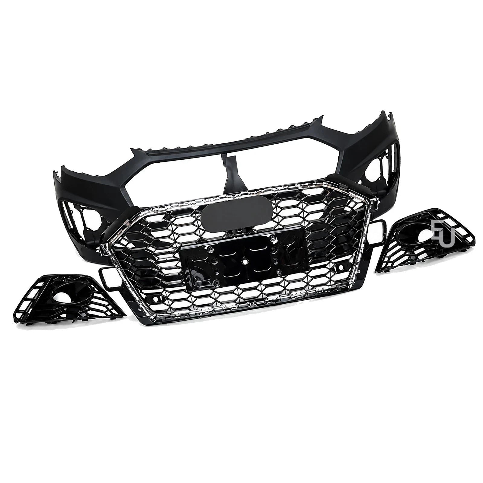 RS4 CONVERSION FRONT BUMPER BODY KIT W/PDC FOR AUDI A4 S4 B9.5 2020+ SEDAN AVANT