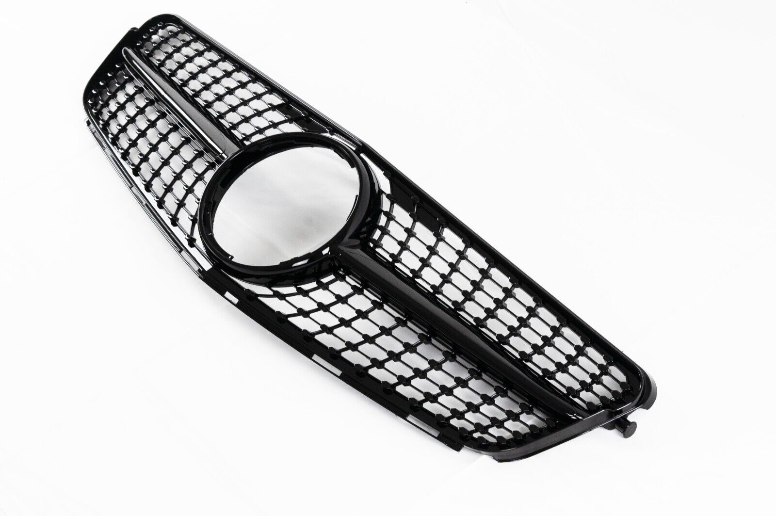 FOR MERCEDES BENZ C CLASS W204 S204 C204 07-15 FRONT GRILLE GRILL DIAMOND BLACK