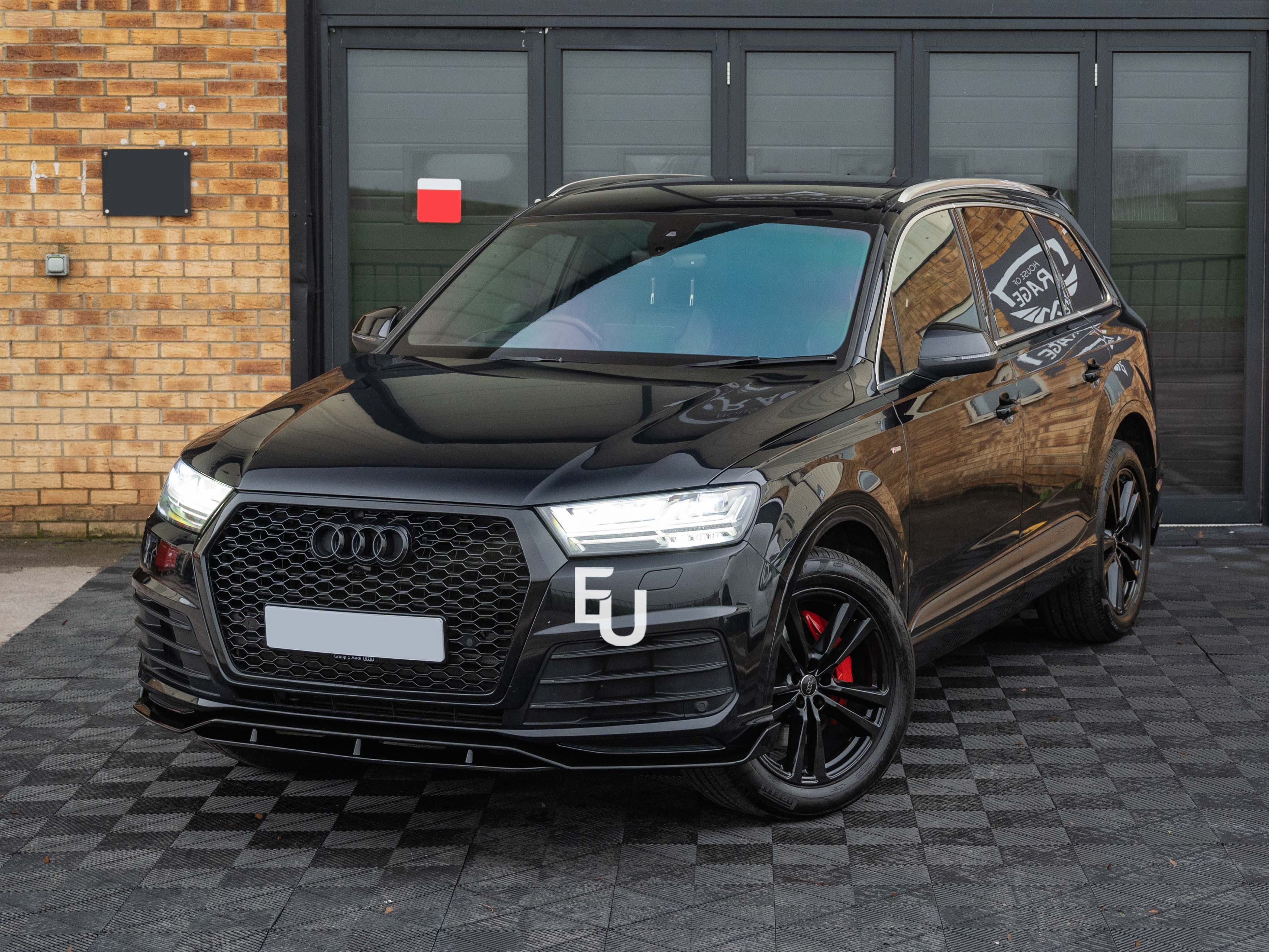 Fi 6536 Rear FOR AUDI Q7 SQ7 4M FRONT SPLITTER REAR DIFFUSER ROOF SPOILER BODYKIT B
