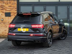 FOR AUDI Q7 SQ7 S LINE 4M REAR DIFFUSER BUMPER LIP SPLITTER SPOILER GL