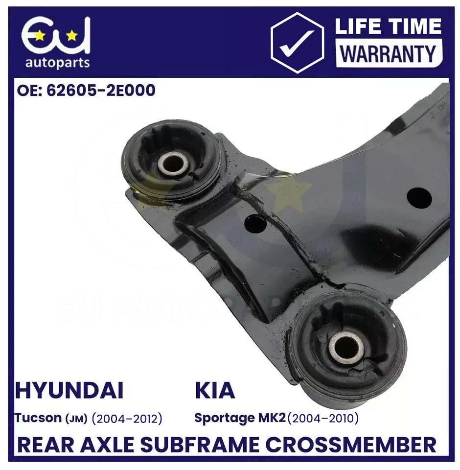 REAR AXLE SUBFRAME CROSSMEMBER FOR HYUNDAI TUCSON 04-12 ONLY 2WD (rubber mounts)