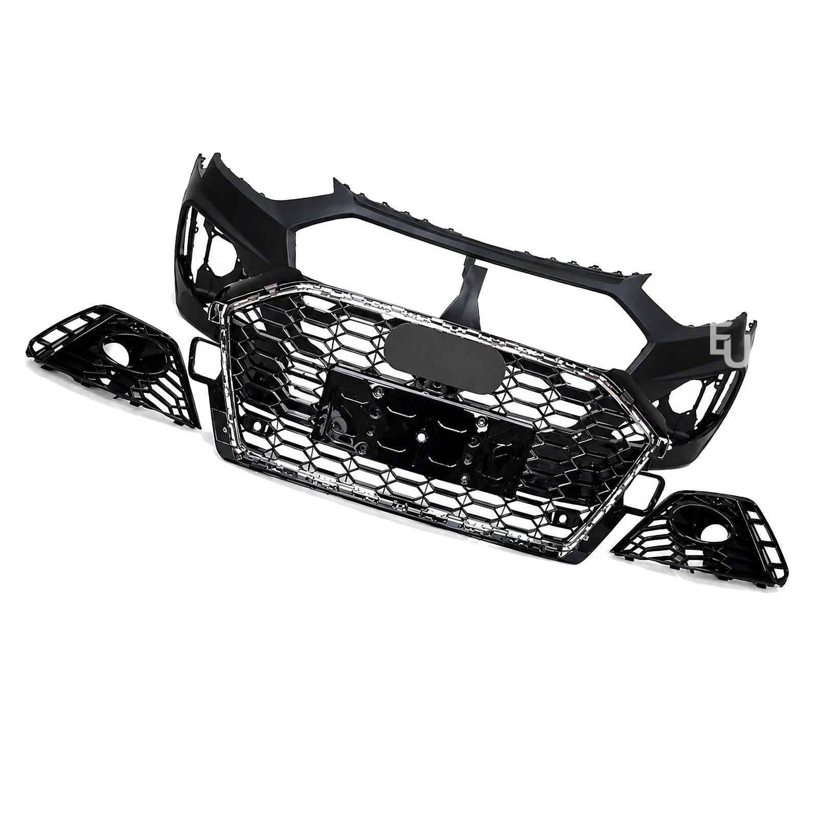 RS4 CONVERSION FRONT BUMPER BODY KIT W/PDC FOR AUDI A4 S4 B9.5 2020+ SEDAN AVANT
