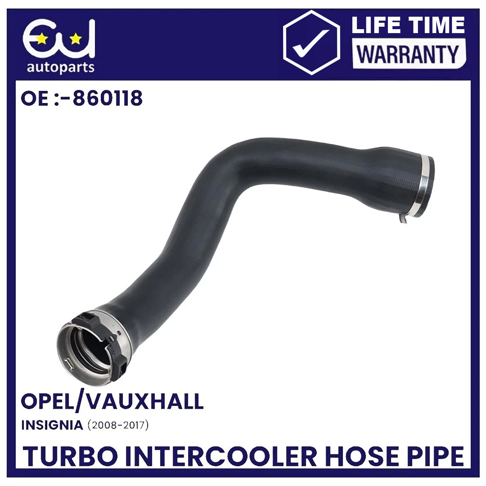 FOR VAUXHALL INSIGNIA 2.0 CDTI TURBO INTERCOOLER HOSE PIPE 23163578 22990025 NEW
