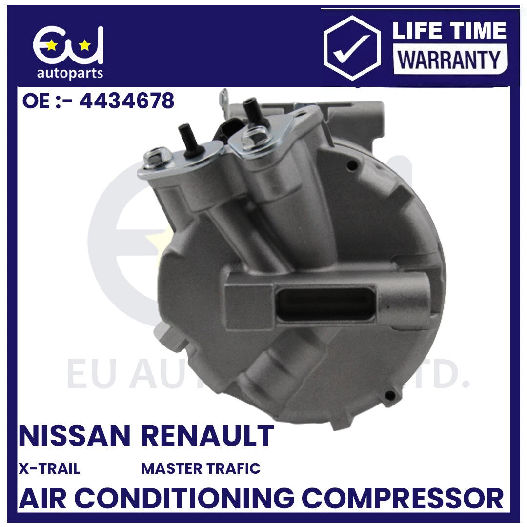 AIR CON AC COMPRESSOR FOR OPEL VAUXHALL VIVARO MOVANO NISSAN RENAULT TRAFIC MK2