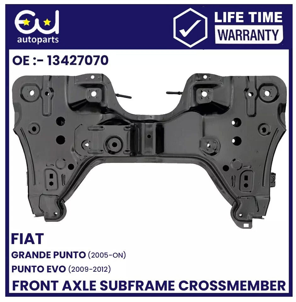 FRONT SUBFRAME CROSSMEMBER ENGINE FOR FIAT GRANDE PUNTO EVO 09- 12 WITH BOLTS