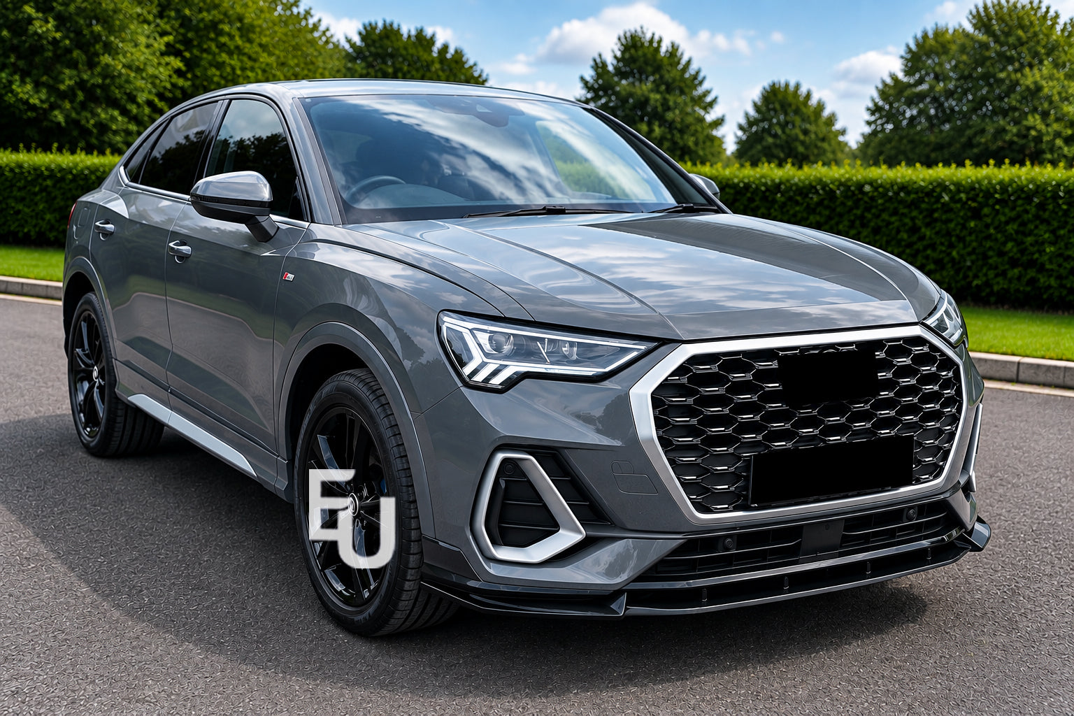BODY KIT FOR AUDI Q3 SQ3 SUV BODYKIT FRONT SPLITTER REAR DIFFUSER 2019-2025