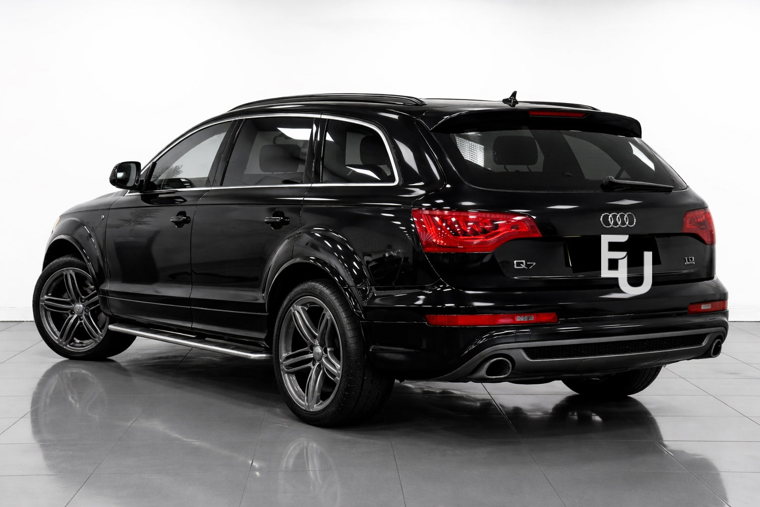 FOR AUDI Q7 SIDE STEPS RUNNING BOARDS BARS GUARD 2006-2015 4L 100% BRUSHED STEEL