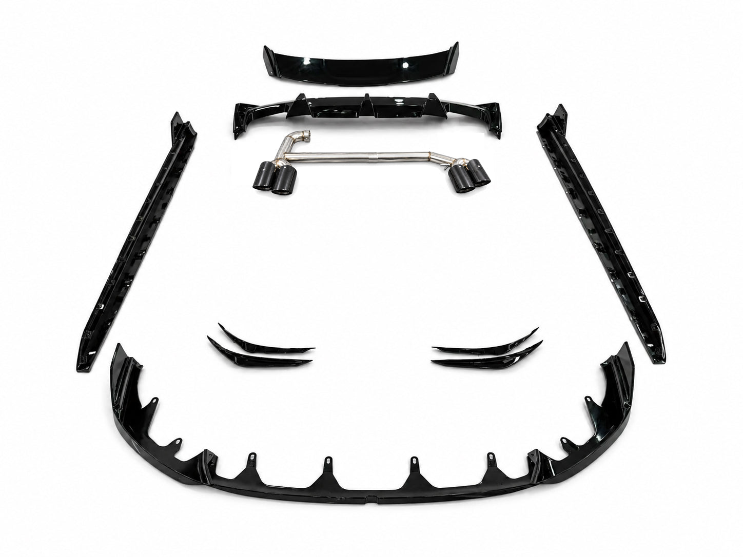 FOR BMW 1 SERIES F70 M SPORT BODYKIT BODY KIT FRONT SPLITTER REAR DIFFUSER SKIRT