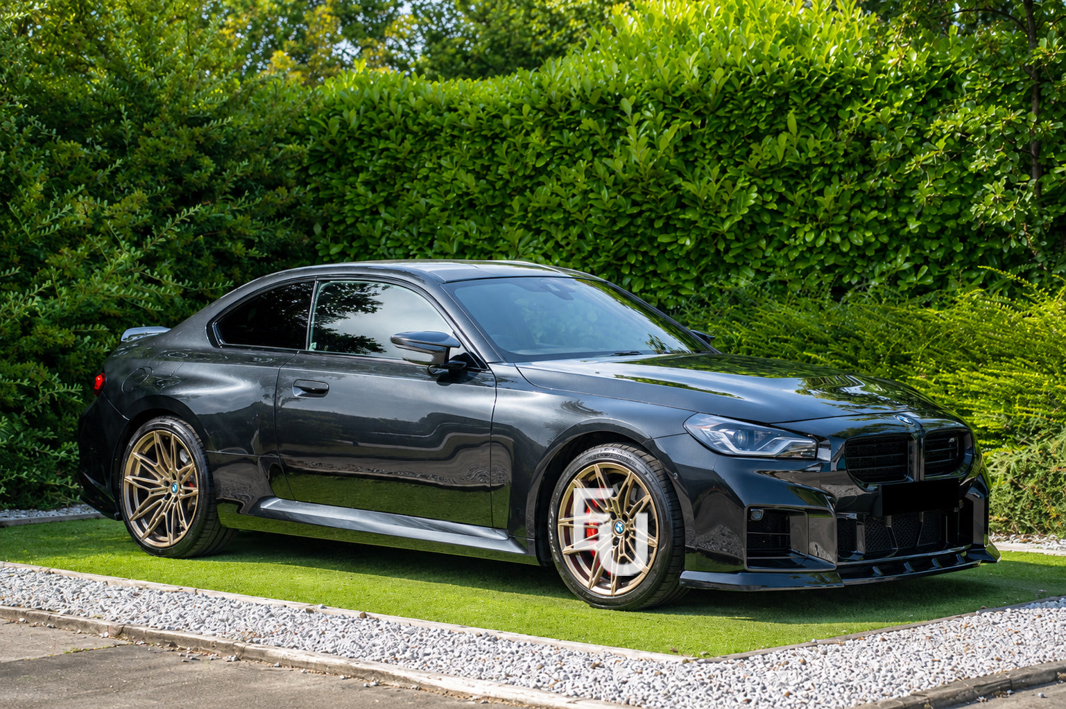FOR BMW 2 SERIES G87 M2 FRONT SPLITTER LIP SPOILER GLOSS BLACK 2023+