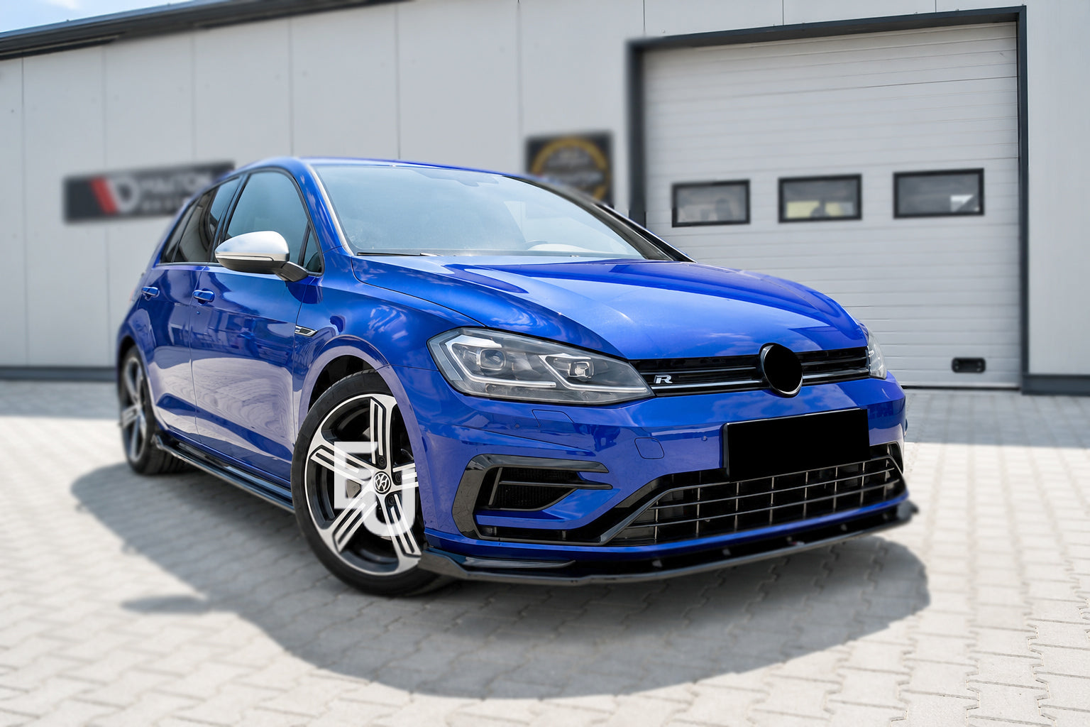 FRONT BUMPER BODY KIT MK7.5 GOLF R LOOK PRIMED FOR VW GOLF MK7 2013-2016