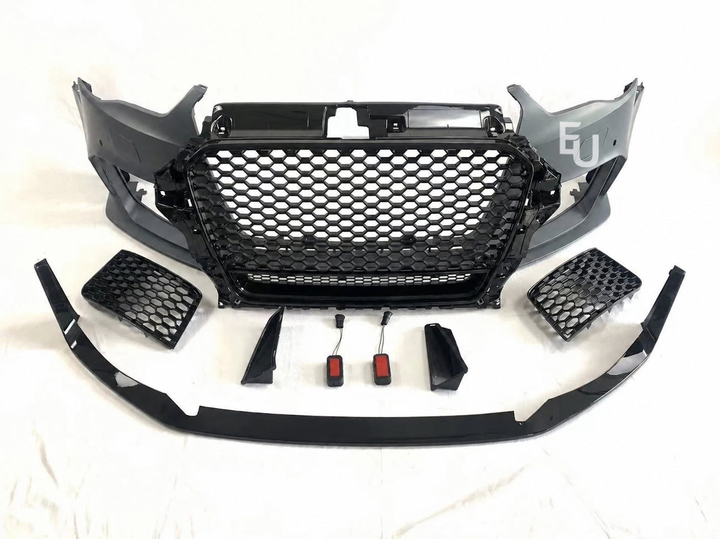 RS3 STYLE FRONT BUMPER CONVERSION KIT FOR AUDI A3 8V 2012-2016 HATCHBACK