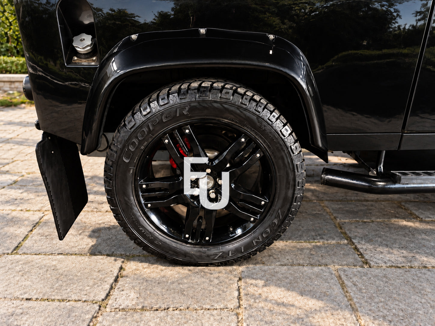WIDE WHEEL ARCH KIT EXTENDED ARCHES ABS MADE FOR LAND ROVER DEFENDER 90 110 L316